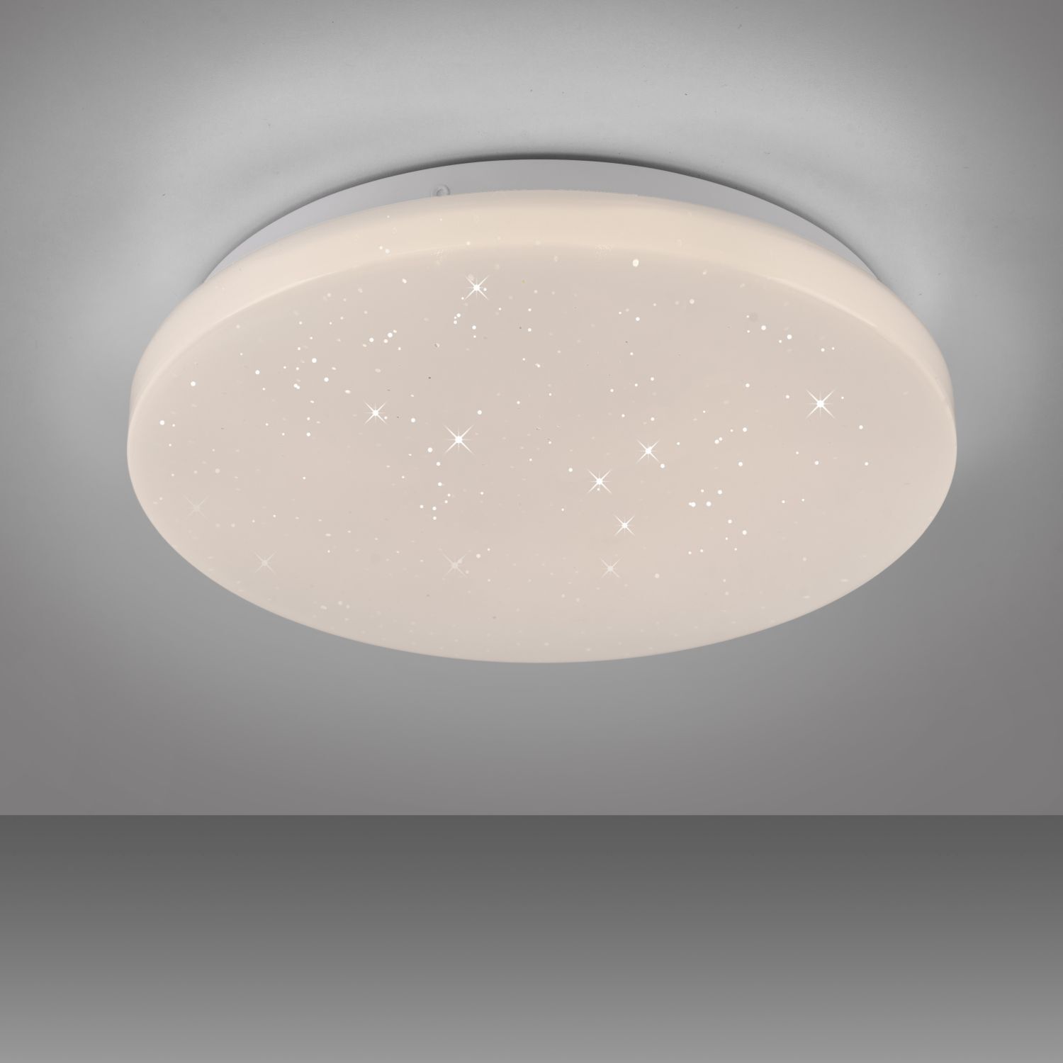 Lampe de plafonnier LED Ciel étoilé Ø22 cm 3000 K confortable