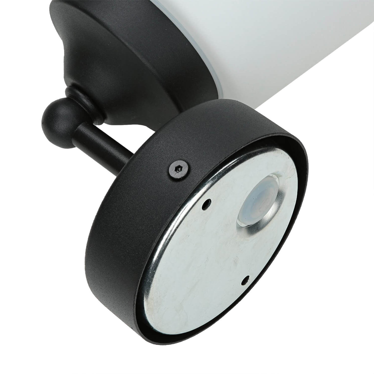 Applique salle de bain blanc noir métal IP44 Beleuchtung