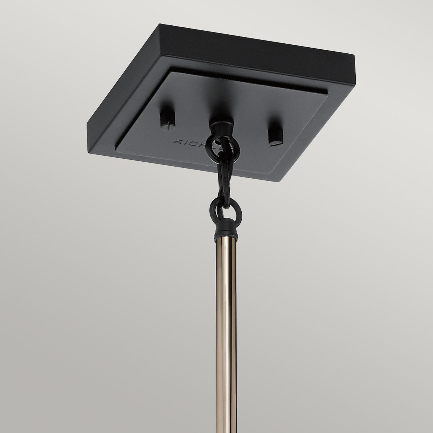 Lampe à suspendre E27 métal verre 18 cm de large H : max. 141,6 cm