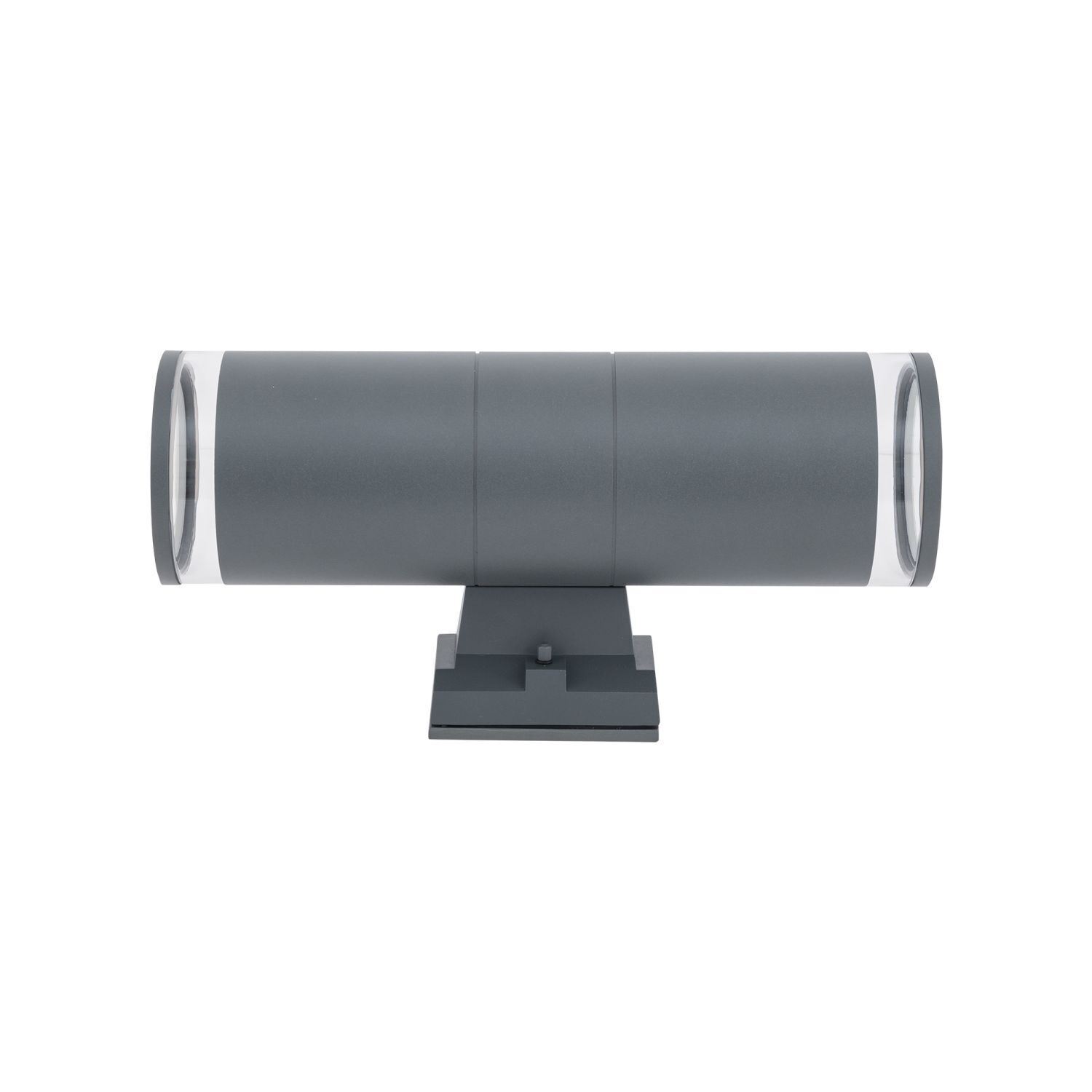 Lampe d'extérieur murale 2 flammes Up Down IP44 E27 aluminium