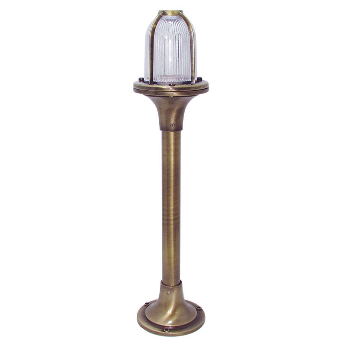 Lampe d'allée décorative laiton H:62cm Maritim IP54