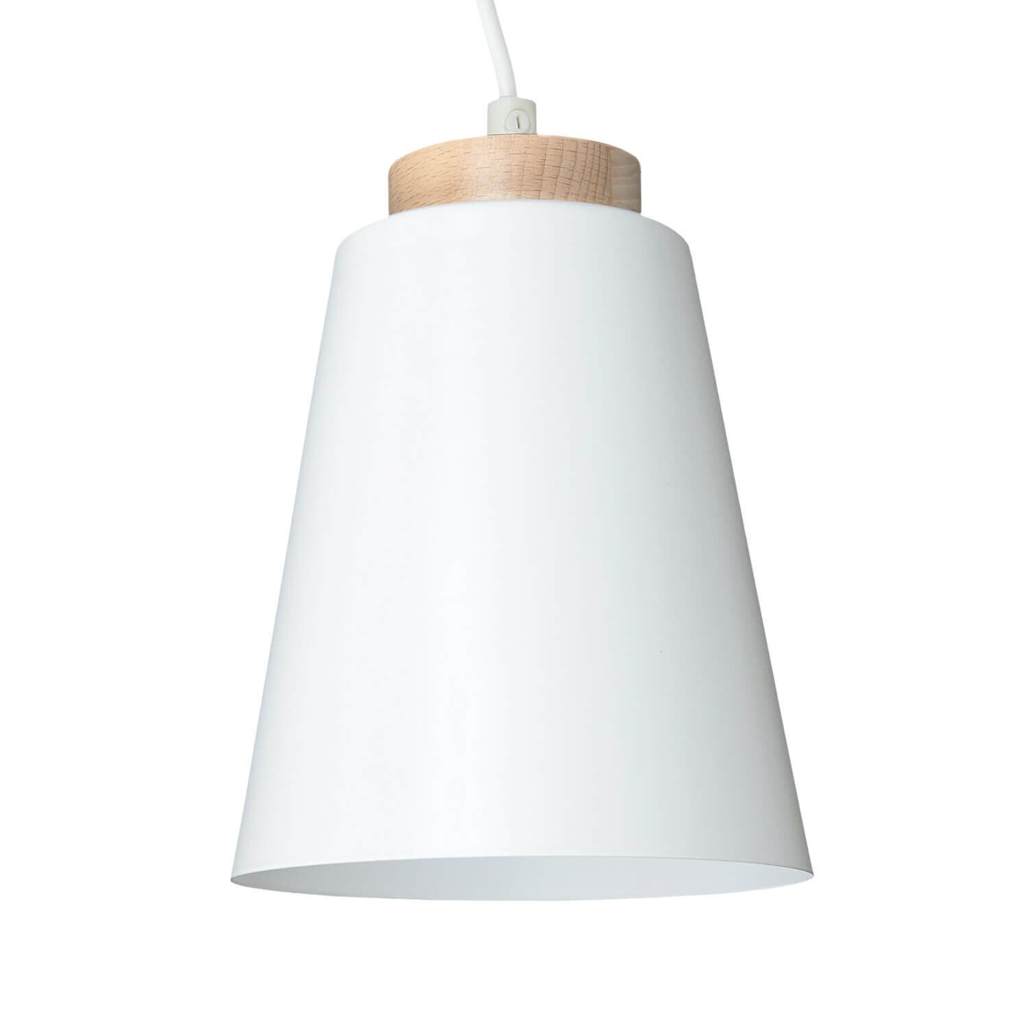 Suspension blanche Nordic Design ROGER