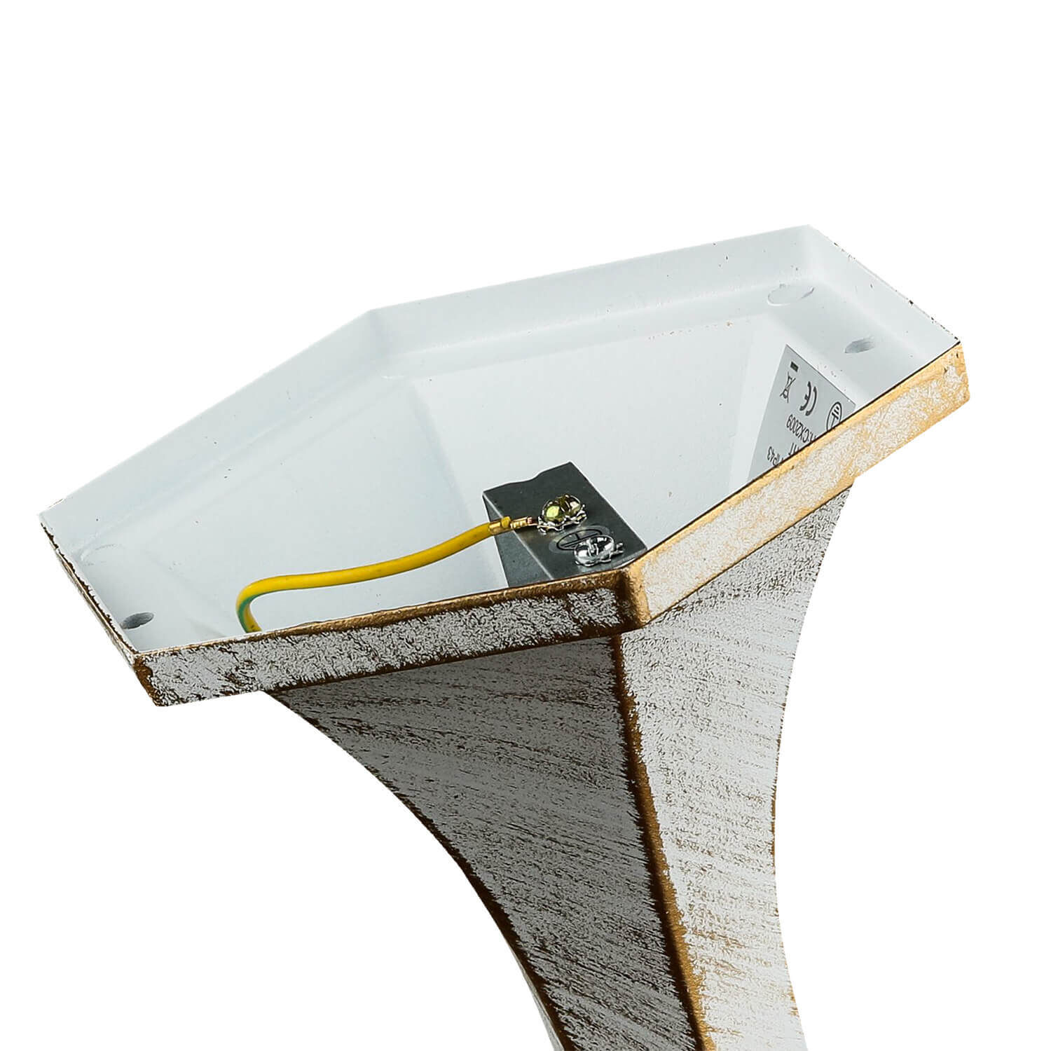 Wegeleuchte außen Garten Weiß 115,5 cm regenfest BREST Sinken, Waschbeckenhahn