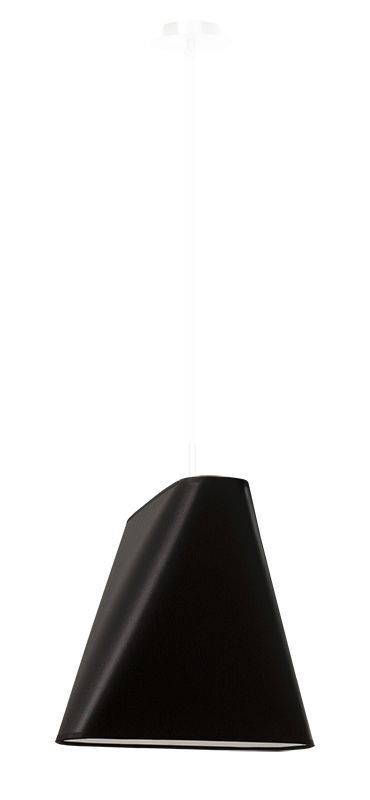 Lampe à suspendre Noir Tissu Abat-jour Moderne E27 GINAN
