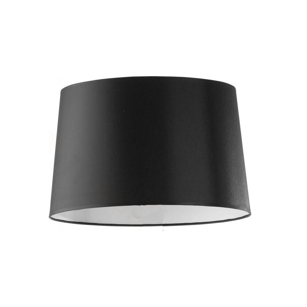 Abat-jour noir pour lampadaire conique Ø45cm