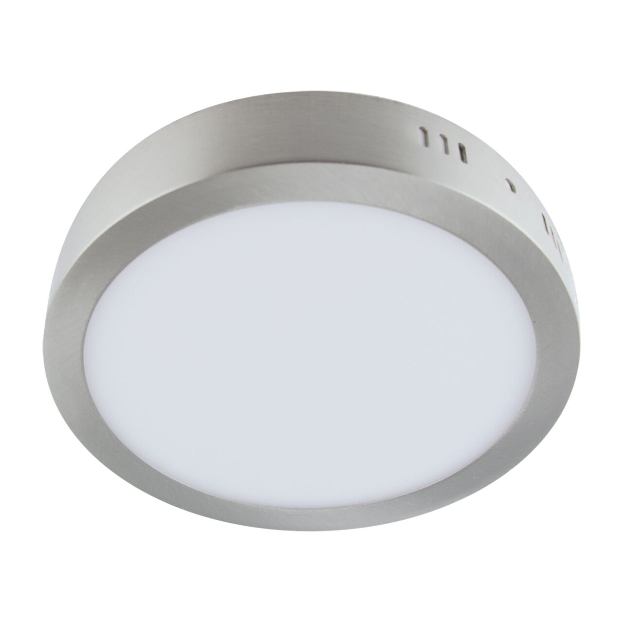 Plafonnier LED Chrome Blanc Ø 30 cm 4000 K 2800 lm
