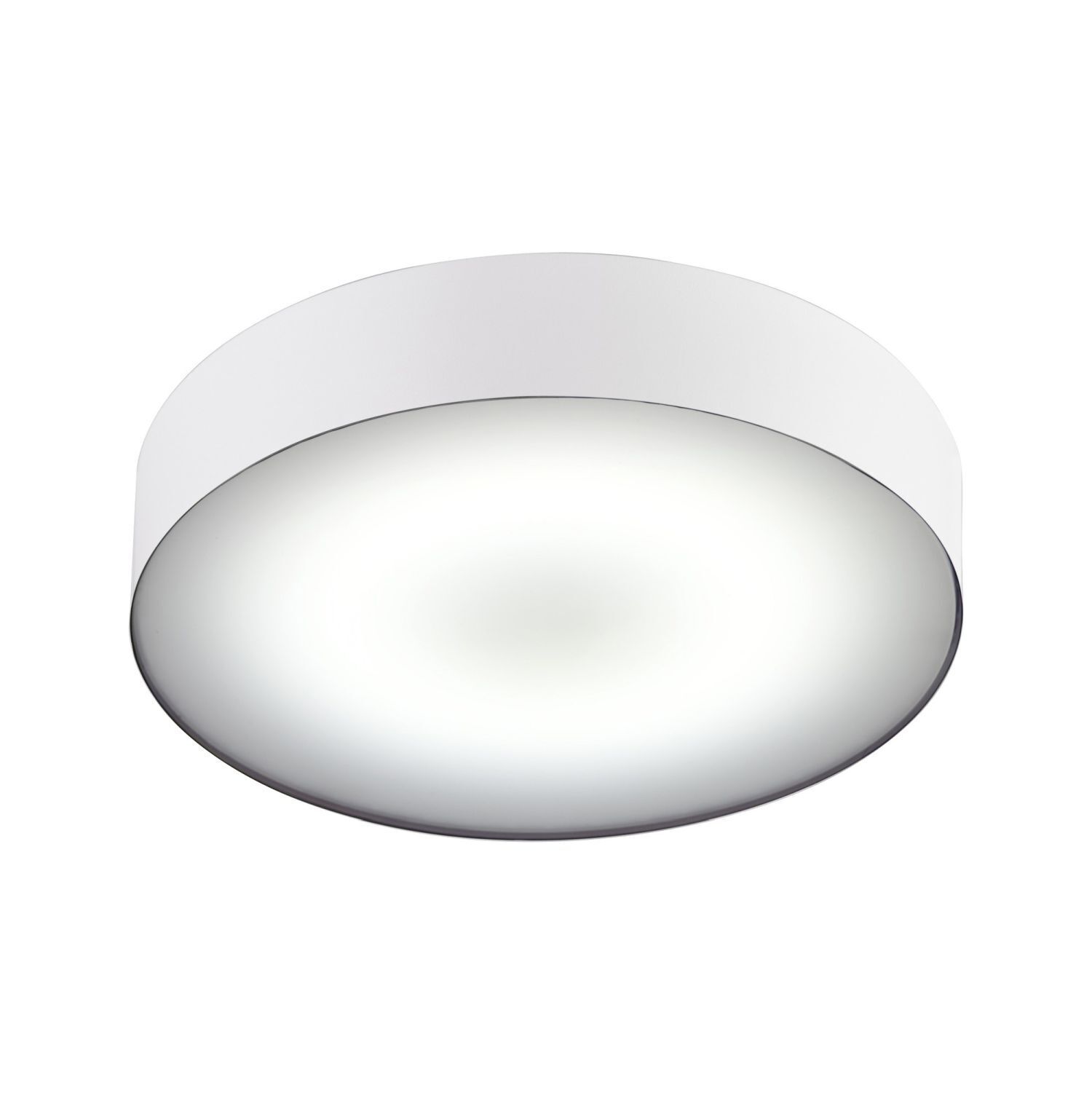 Plafonnier LED 4000 K 2200 lm Ø 40,5 cm rond blanc faible éblouissement