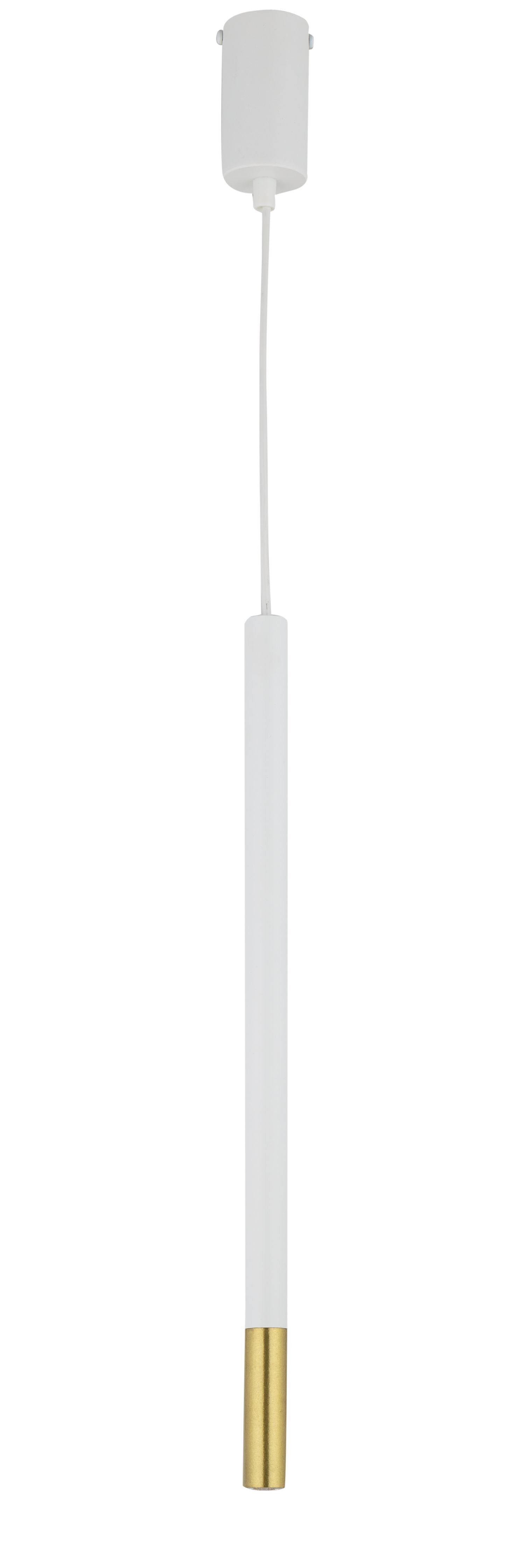Lampe à suspendre Blanc Or Laiton H:50 cm G9 jusqu'à 1 m élégant