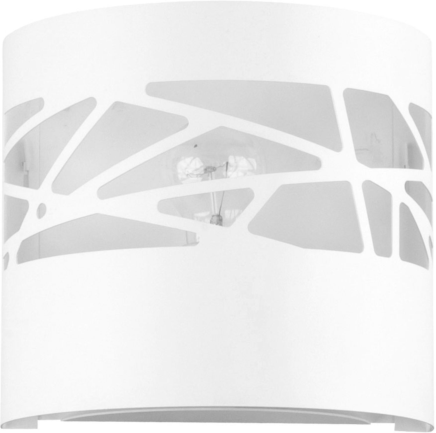Applique murale moderne Blanc Métal Ferva
