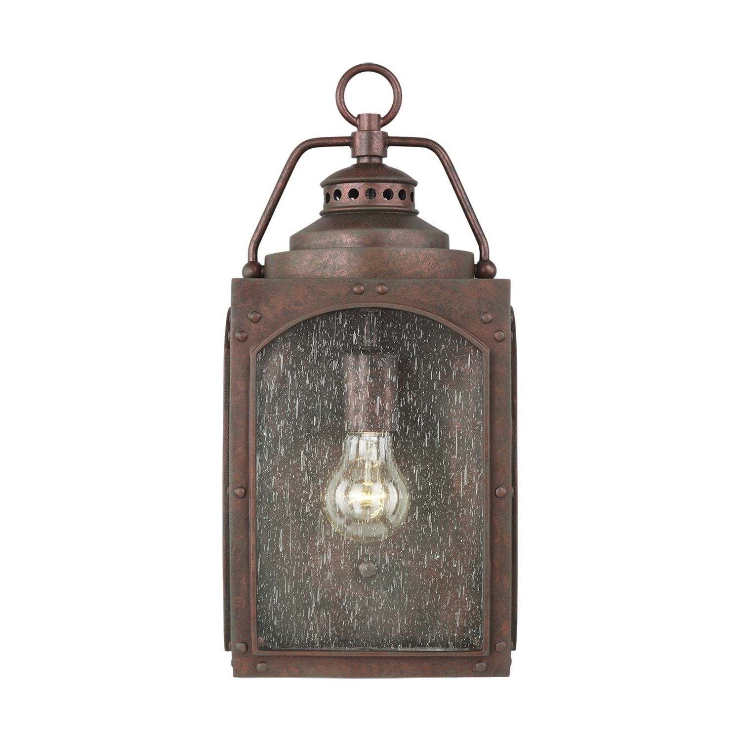 Lampe d'extérieur murale en cuivre antique E14 IP44 Jardin Maison