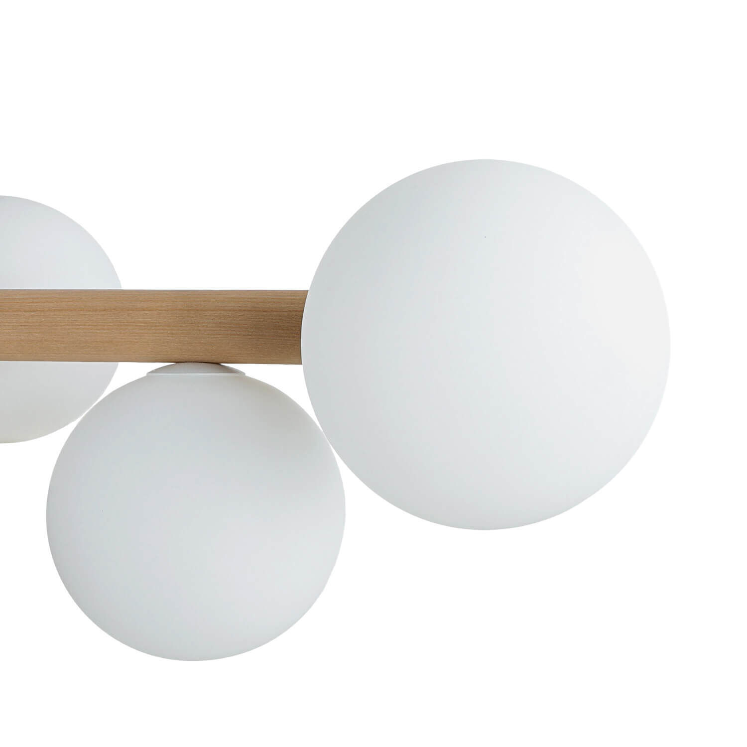 Lampe à suspendre bois métal verre L : 90 cm 7x G9 Moderne Lampe à suspendre bois métal verre L : 90 cm 7x G9 Moderne