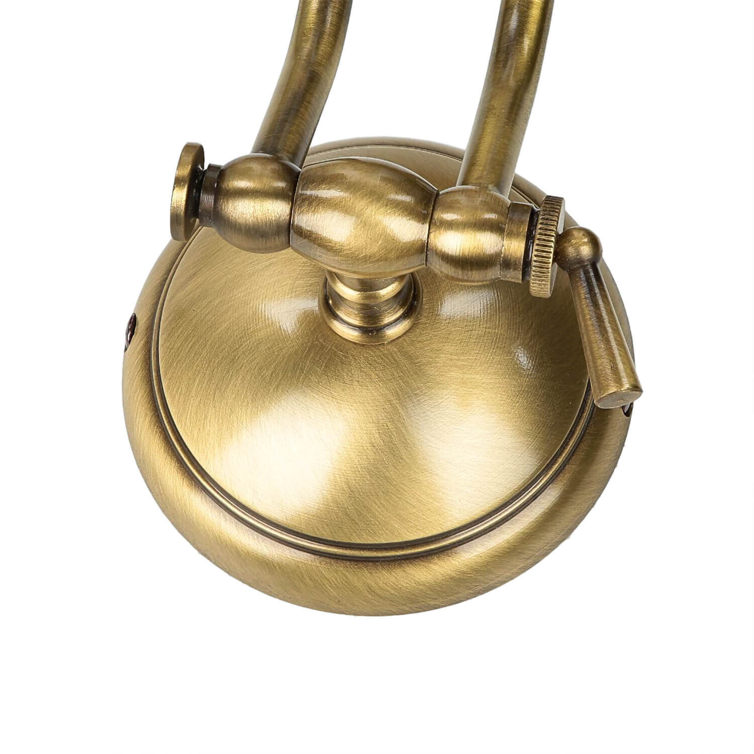 Bilderleuchte Bronze Hell aus Echt-Messing 30cm Bronze