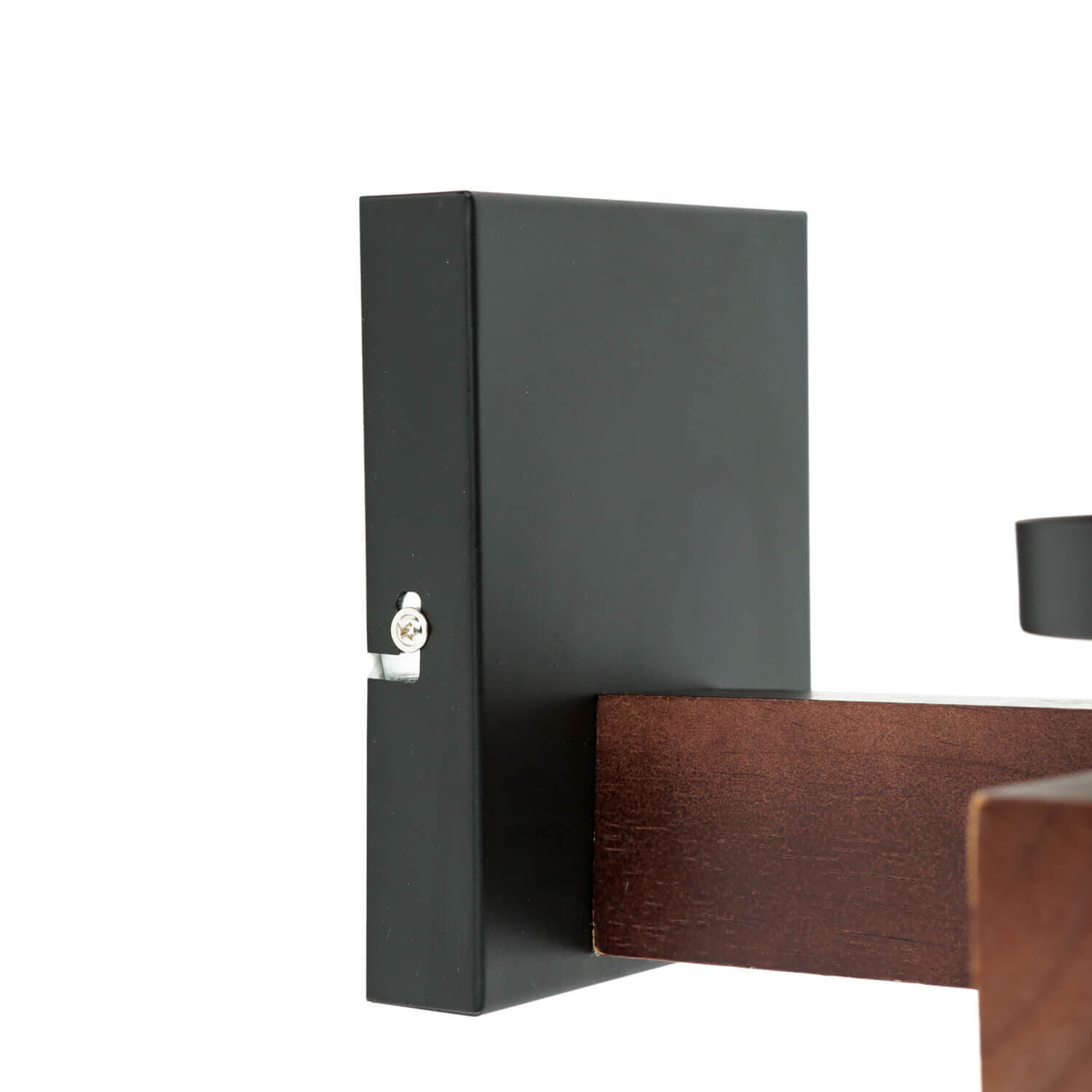 Applique Rustique L : 31 cm 2x E27 Métal Verre de pluie Postfach