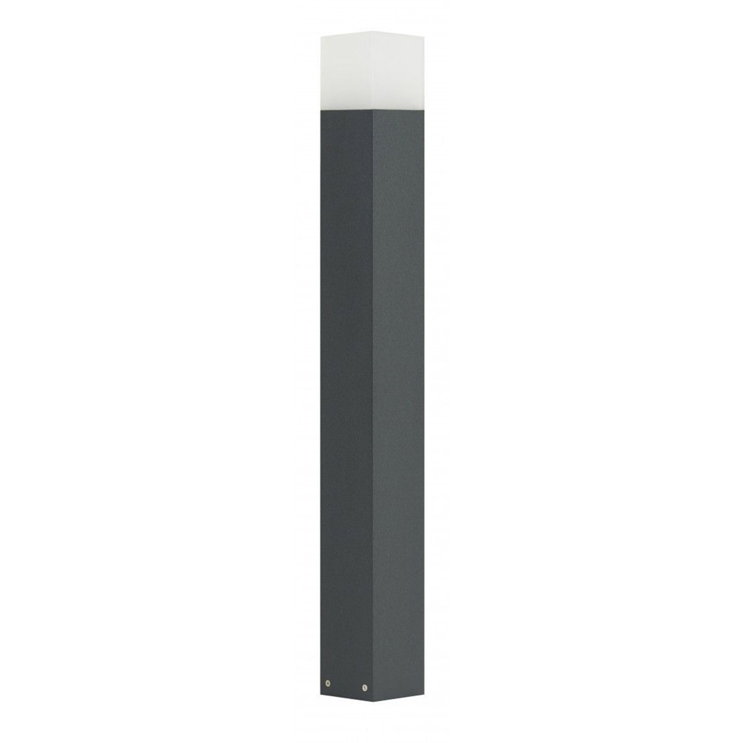 aussen-stehleuchte-wegeleuchte-awerne-1-flammig-anthrazit-modern-83cm-2 außenleuchte, laterne, gartenlampe, stahl, grau