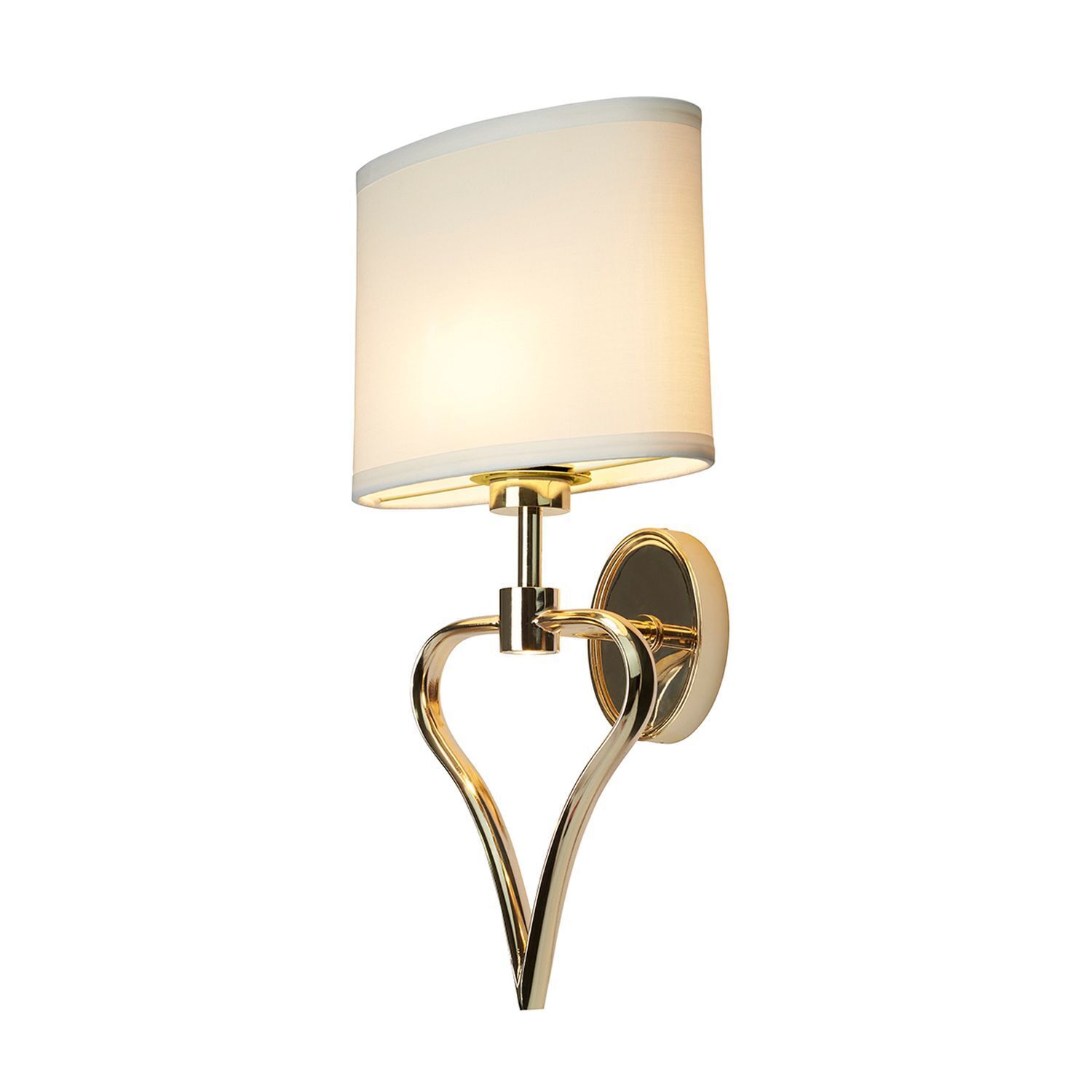 Design Badlampe in Gold LED Herz Form IP44 HATIR Lampe, Lampenschirm, Tischlampe