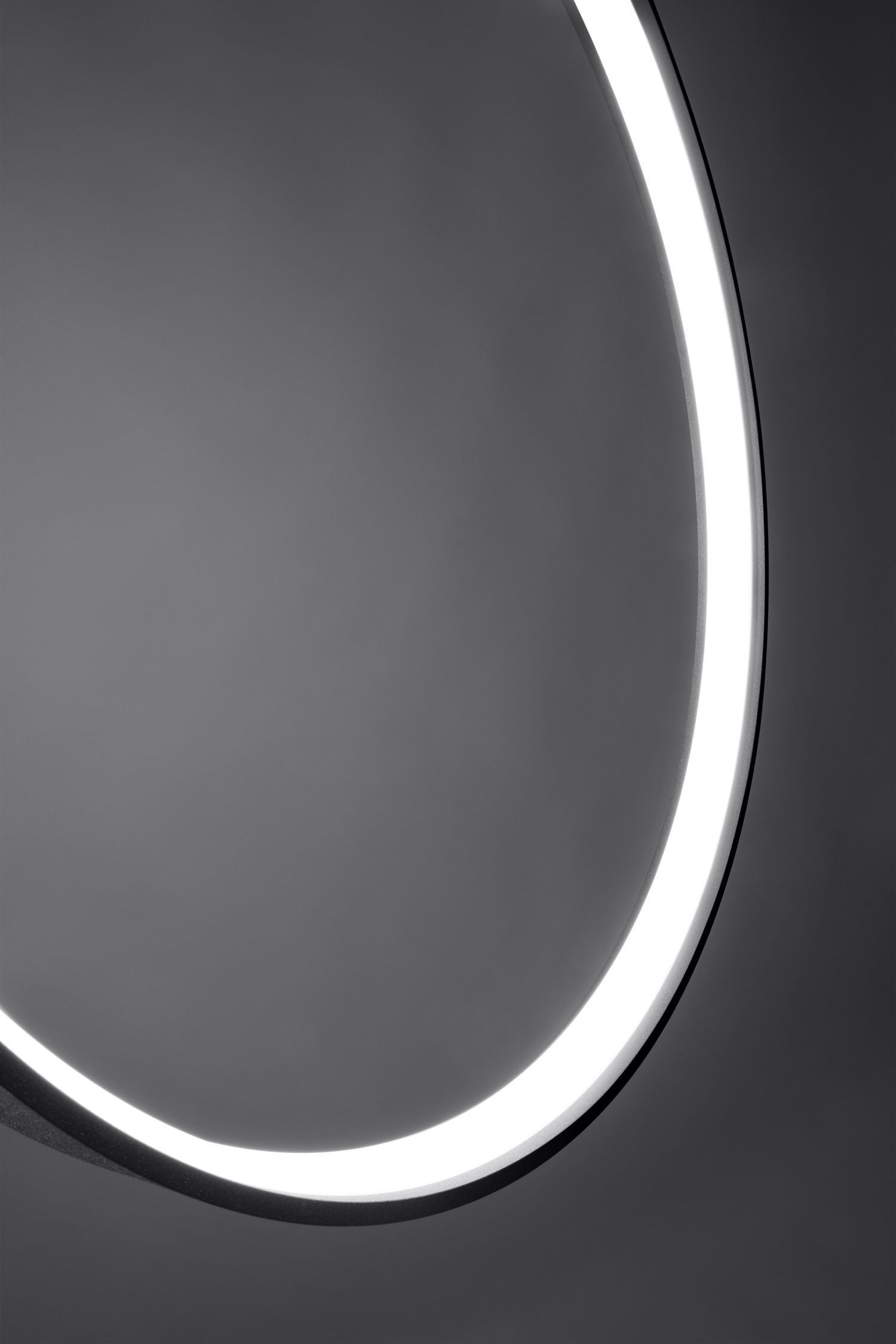 Suspension LED Ring Ø 78 cm Noir Design moderne