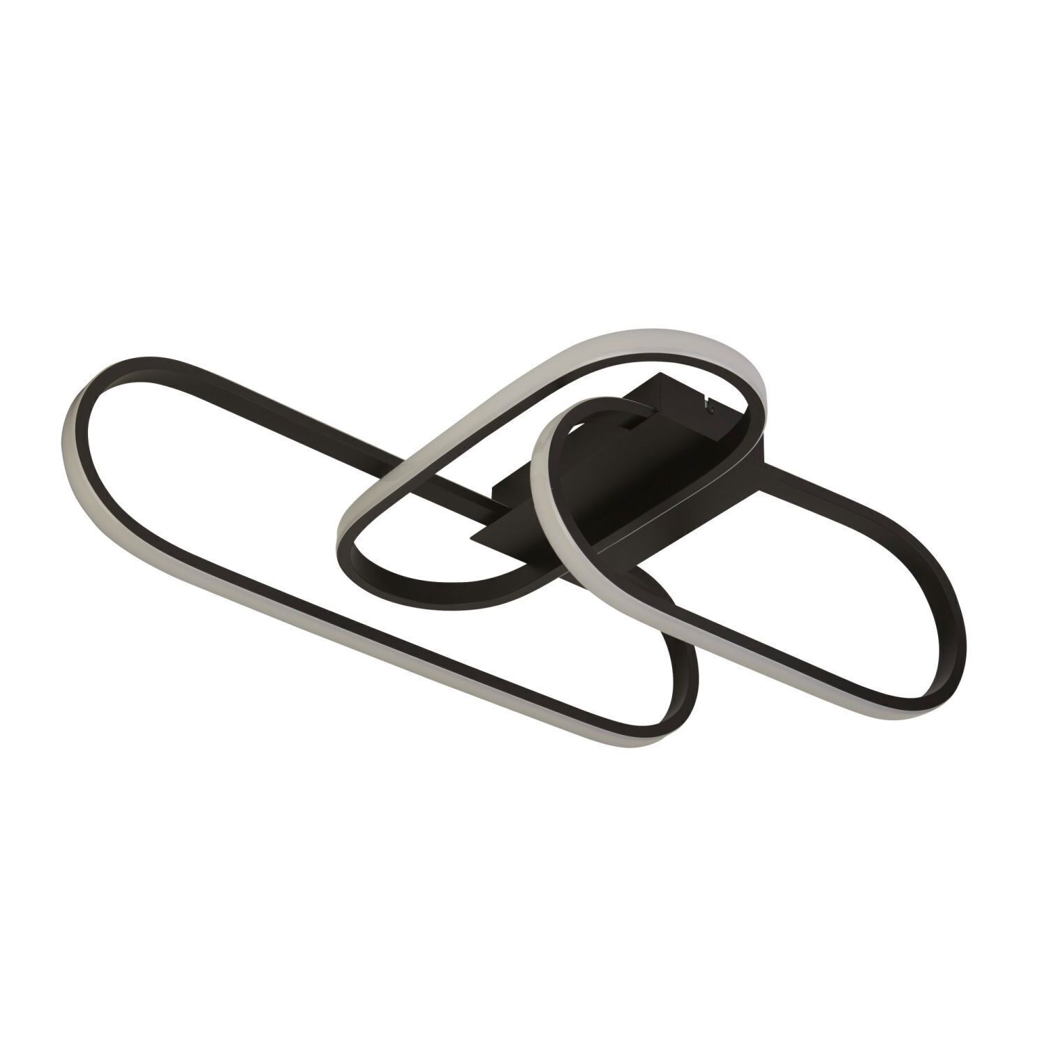 LED Deckenlampe Schwarz 3000/4500/6500 K 1812 lm Metall LED Deckenlampe Schwarz 3000/4500/6500 K 1812 lm Metall