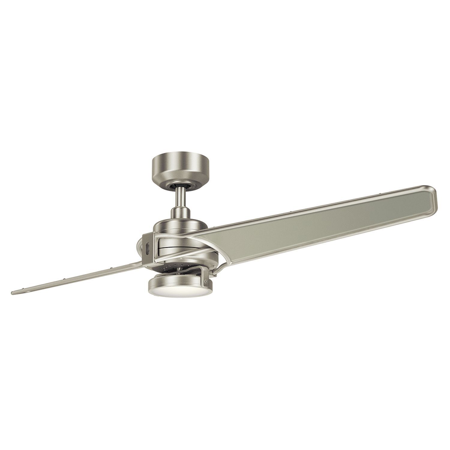 deckenventilator-mit-beleuchtung-deckenlampe-ubba-1-flammig-champagner-industrie-13-1 deckeventilator, industrieller rotor, metalloberfläche, drei blättern, Kette ziehen