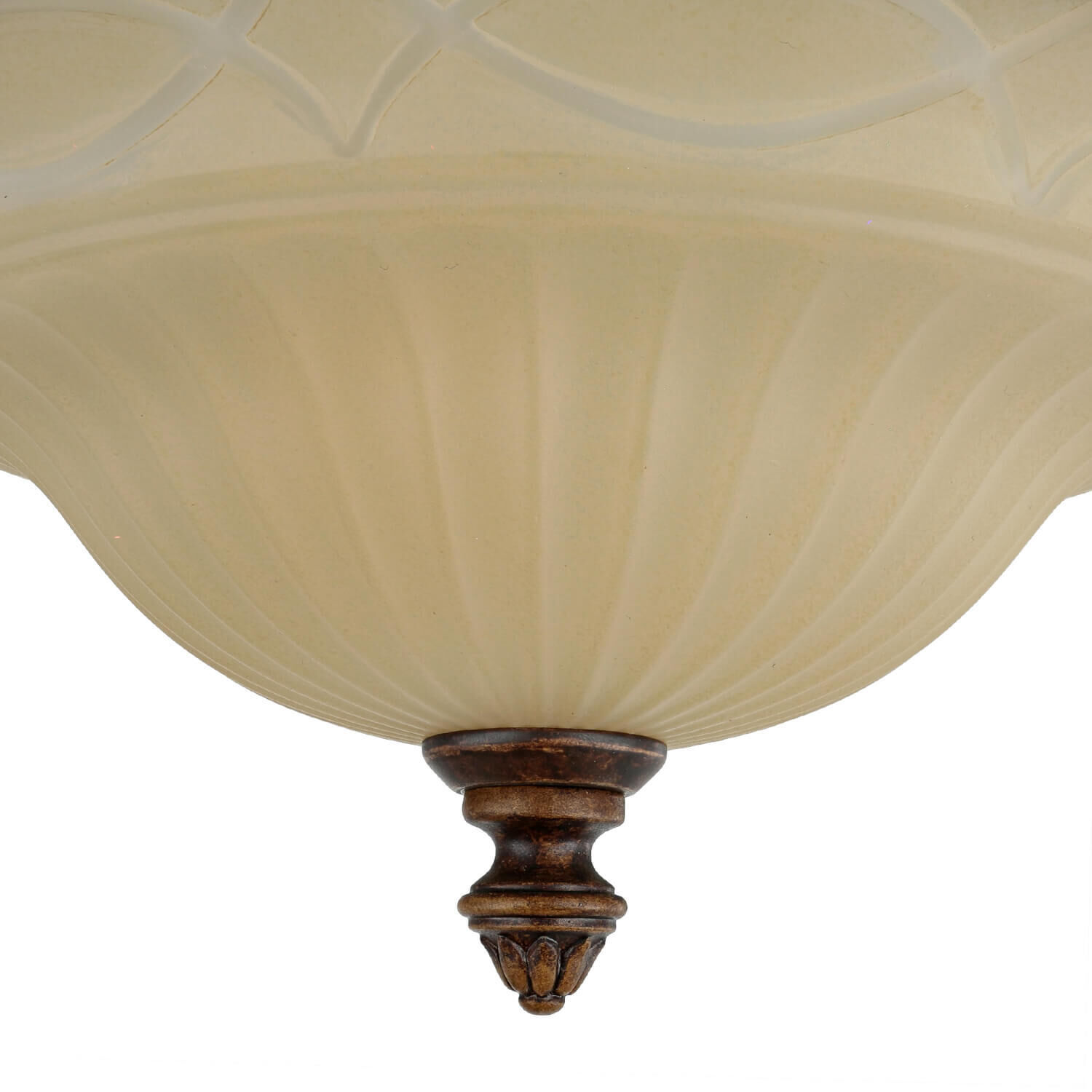 Deckenleuchte ANABELL 1 Creme Ø33cm Landhaus Lampe Lampe, Leuchte