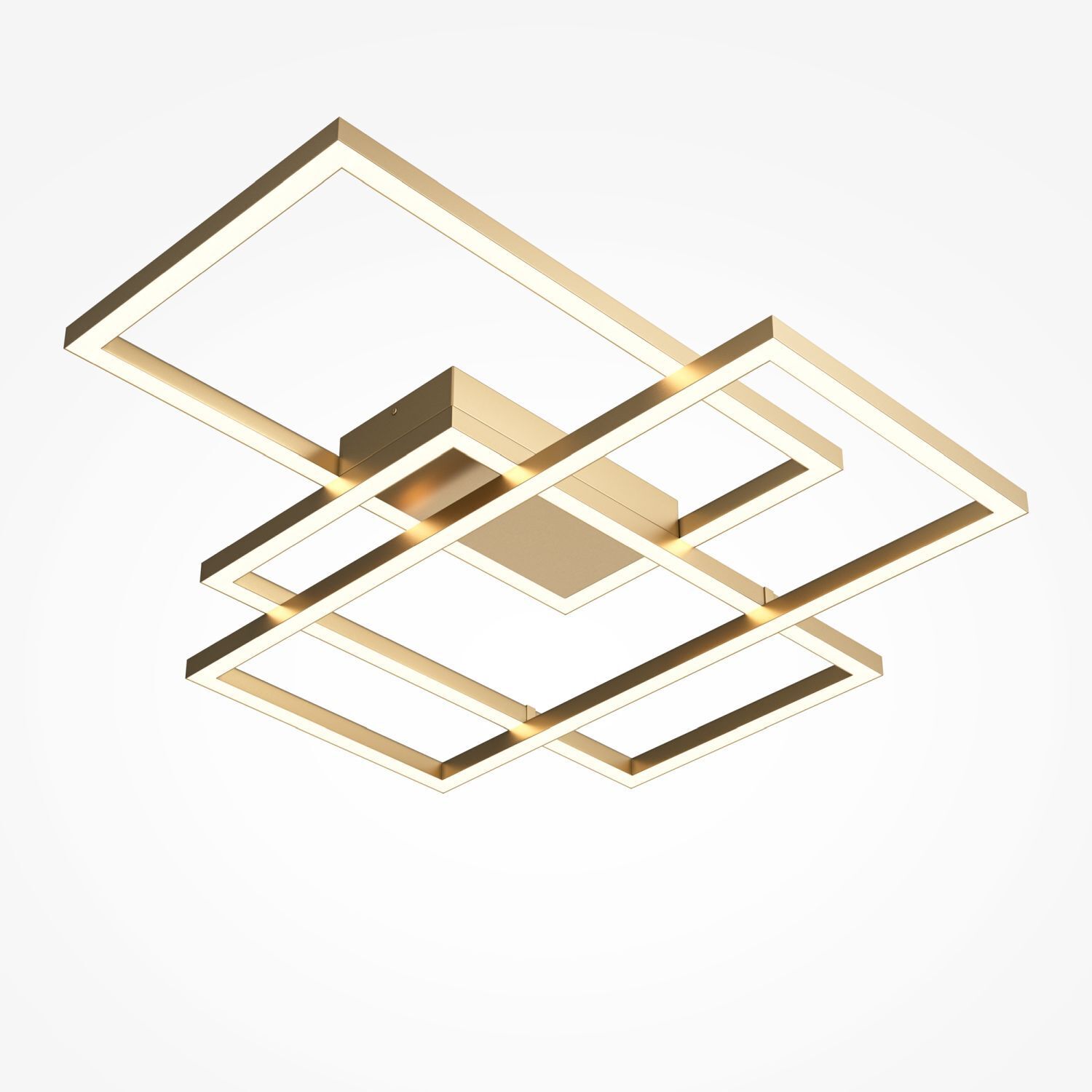 Plafonnier LED Métal doré 4300 lm Moderne TANJA