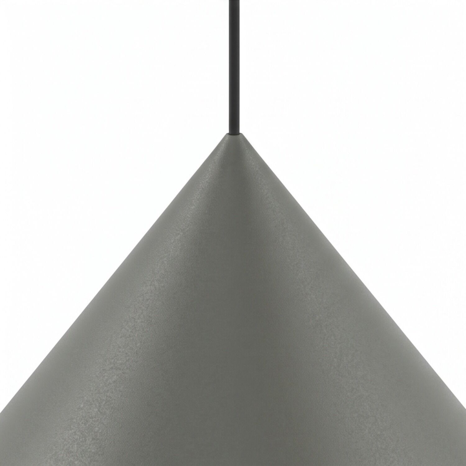 Hängeleuchte, Pendelleuchte, Metall, Grau, Drahtkabel
