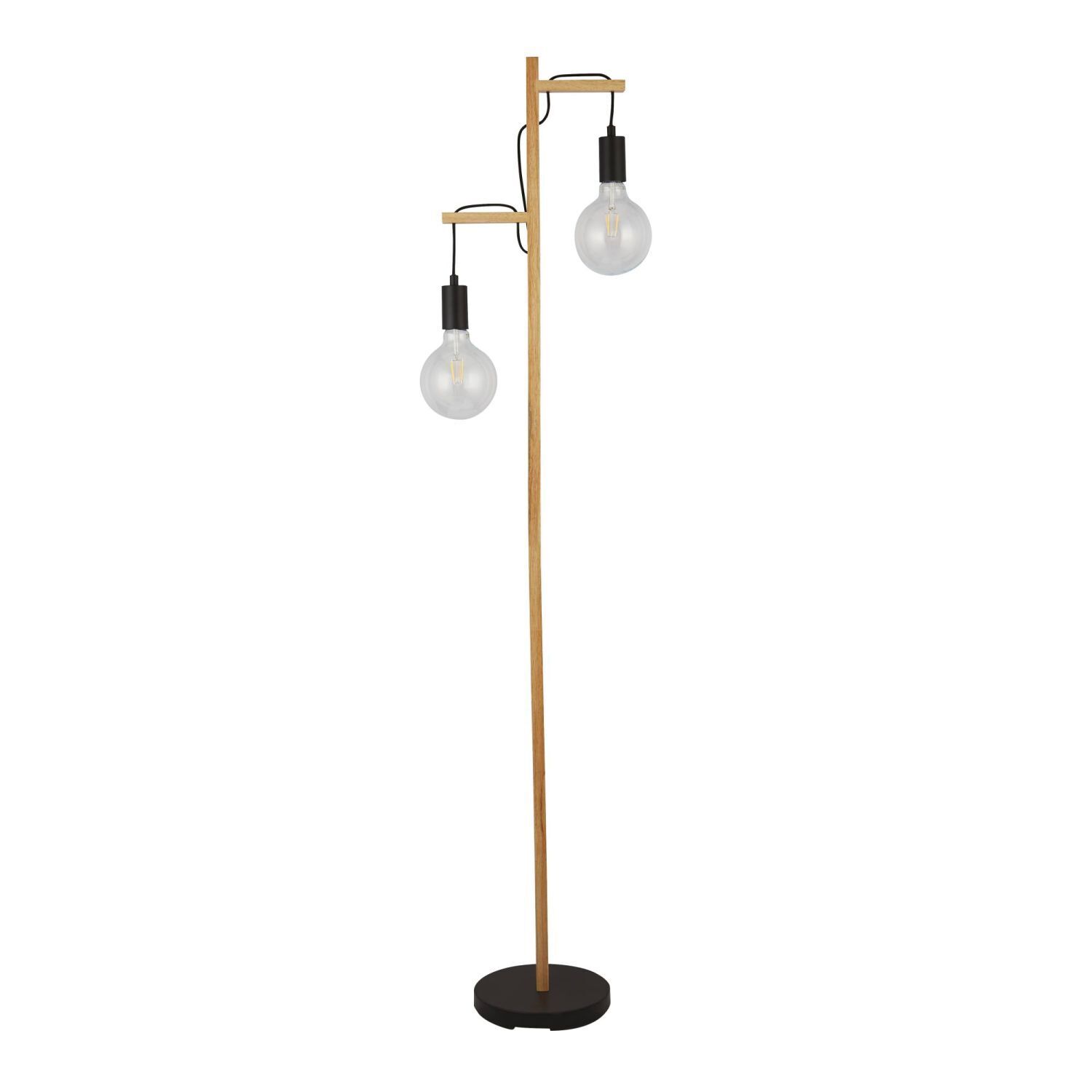 Lampe pour chambre d'enfant 2 flammes E27 154,5 cm métal DIANA