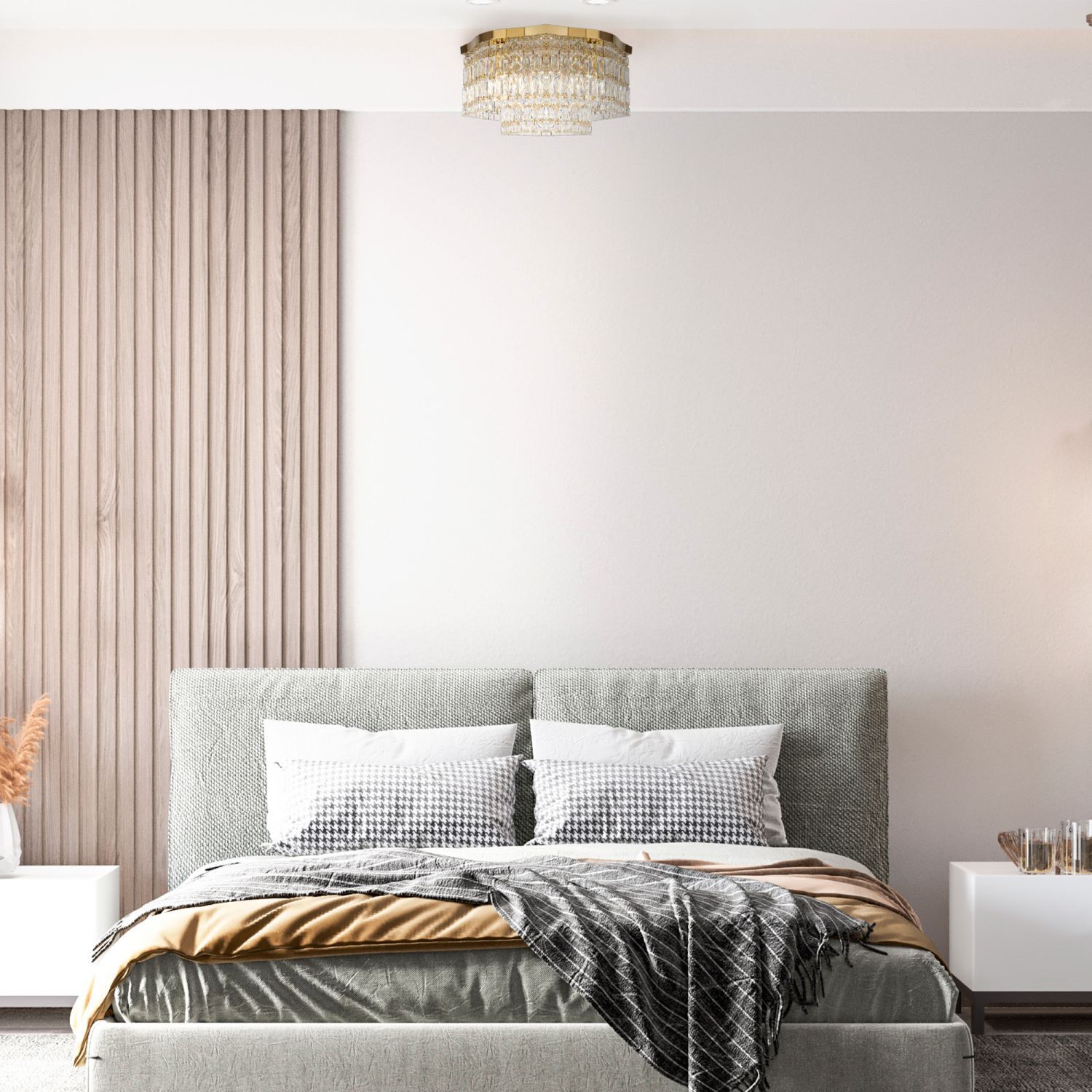 Deckenlampe Metall E14 45 cm breit in Gold rund INGA Drinnen, Innenarchitektur, Holzpaneele, Dekoration für Zuhause, Kissen