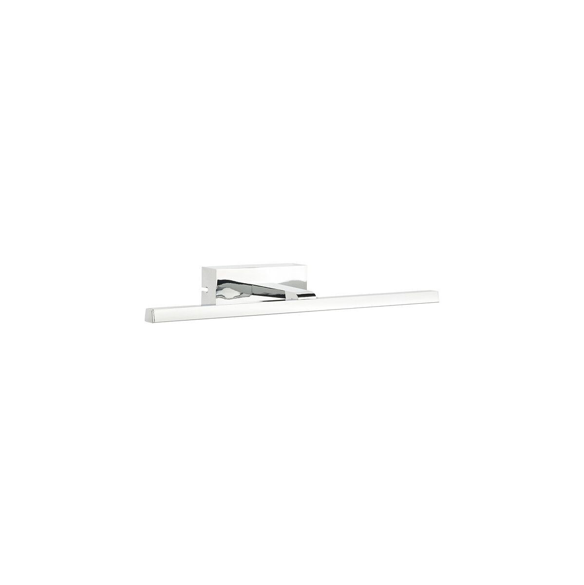 Lampe à tableau LED chrome 45,5 cm de long blanc chaud 3000 K