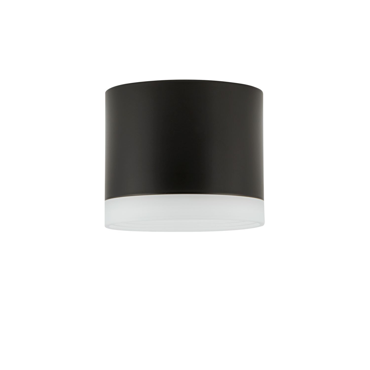 Petit spot de plafond Noir GX53 Ø 8,5 cm Aluminium Moderne