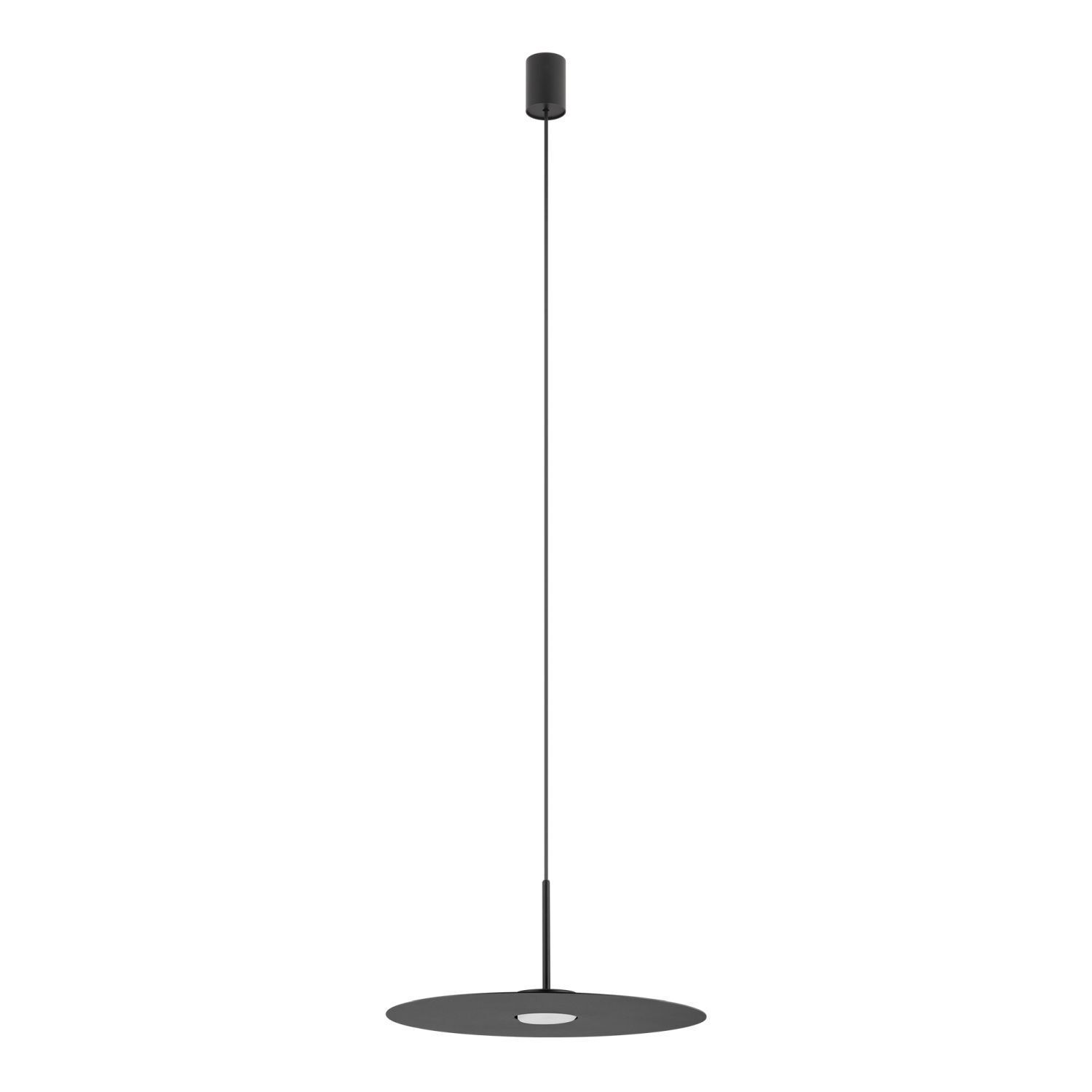 Moderne Pendelleuchte Stahl GX53 rund Ø40 cm Schwarz Lampe, Elektrisches Gerät, Mikrophon