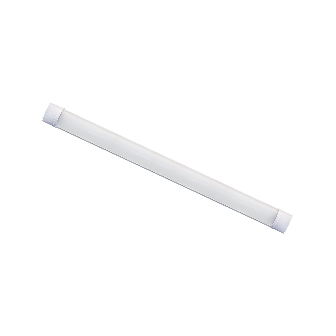 Plafonnier LED allongé IP42 blanc 90 cm 4100 K
