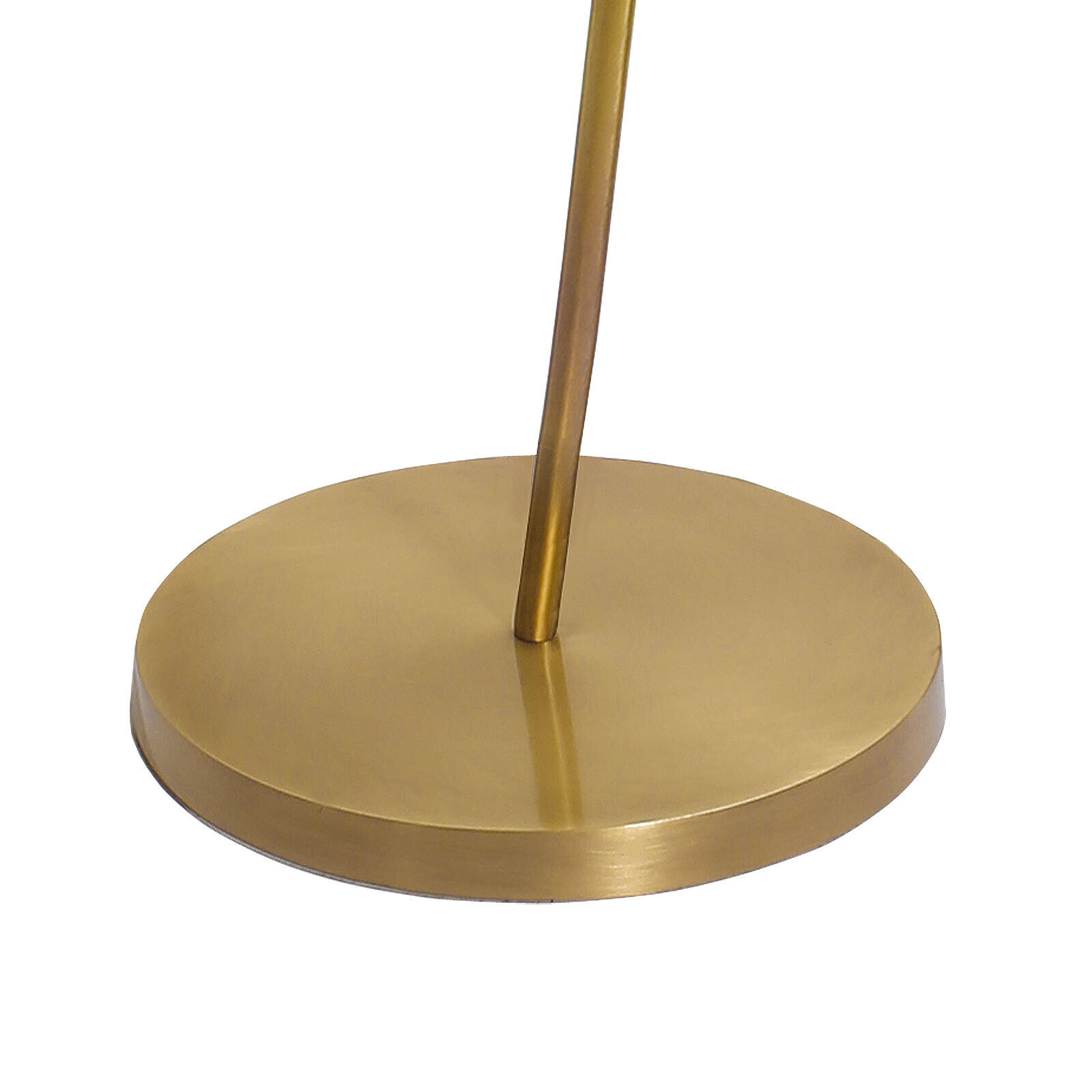 Lampadaire en bronze clair vert E27 146 cm verre en laiton véritable