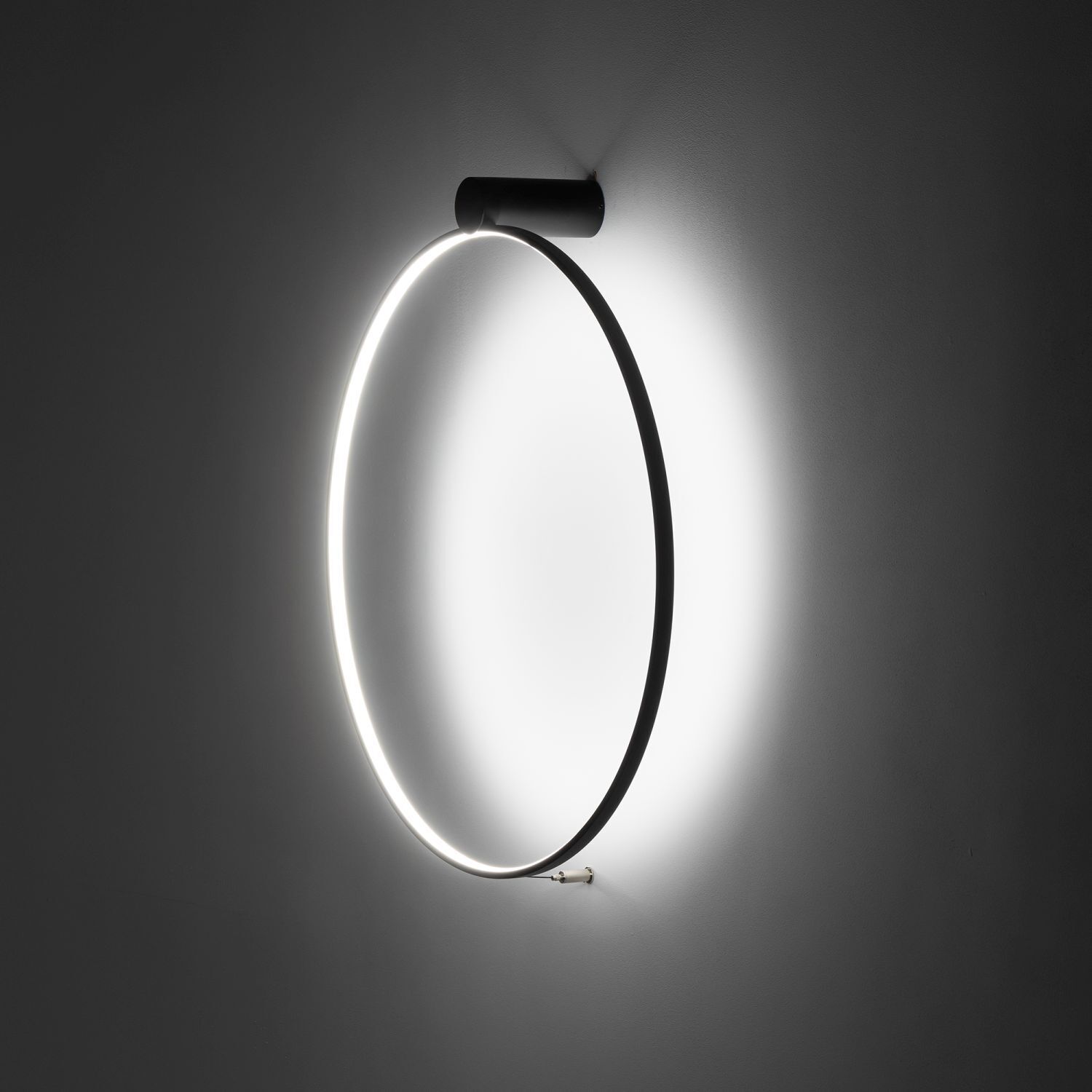 Applique murale LED Noir 4000 K 700 lm Ø 60 cm Moderne