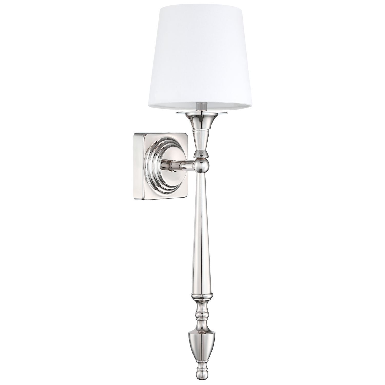 Wandlampe, Wandlampen, Metalen, Silberfarben, Beleuchtung