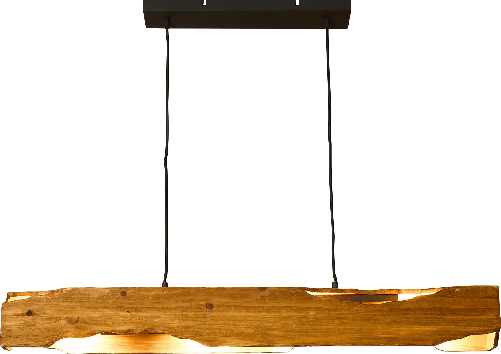 Suspension en bois Scandinave 100 cm E27 4-flamme