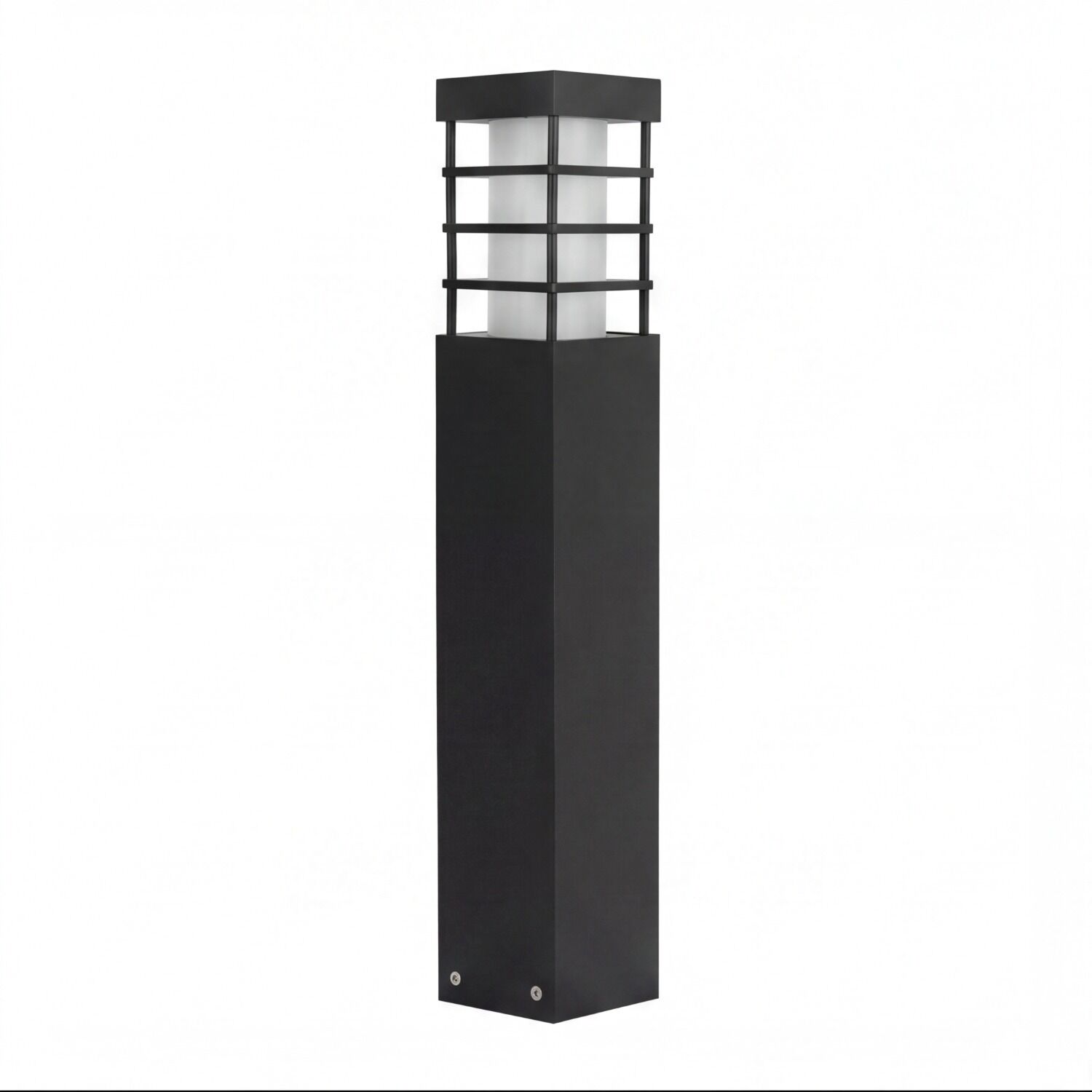Luminaire d'allée noir jardin 50cm IP54 résistant aux intempéries