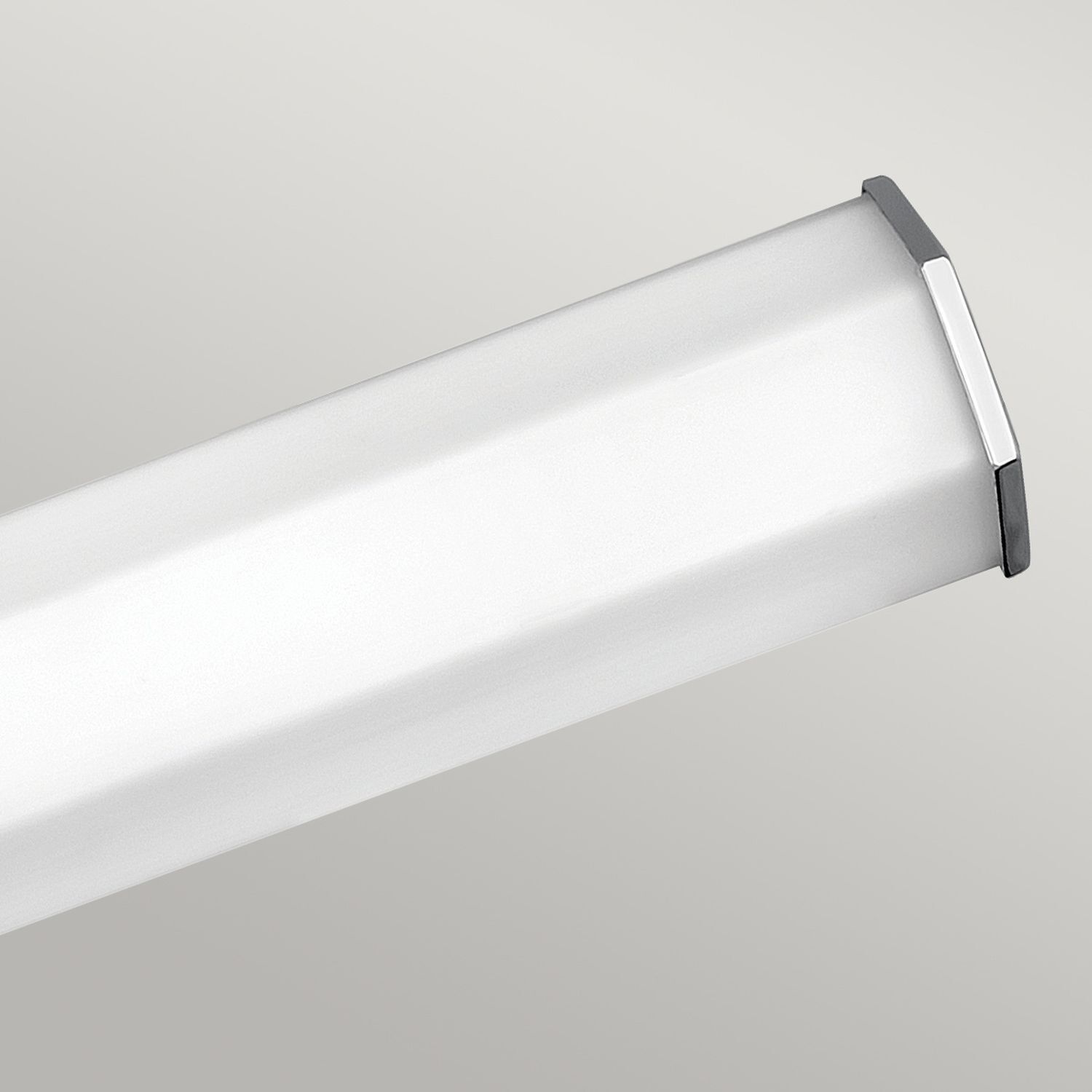 Luminaire LED pour salle de bain mural chrome blanc IP44 65,9 cm