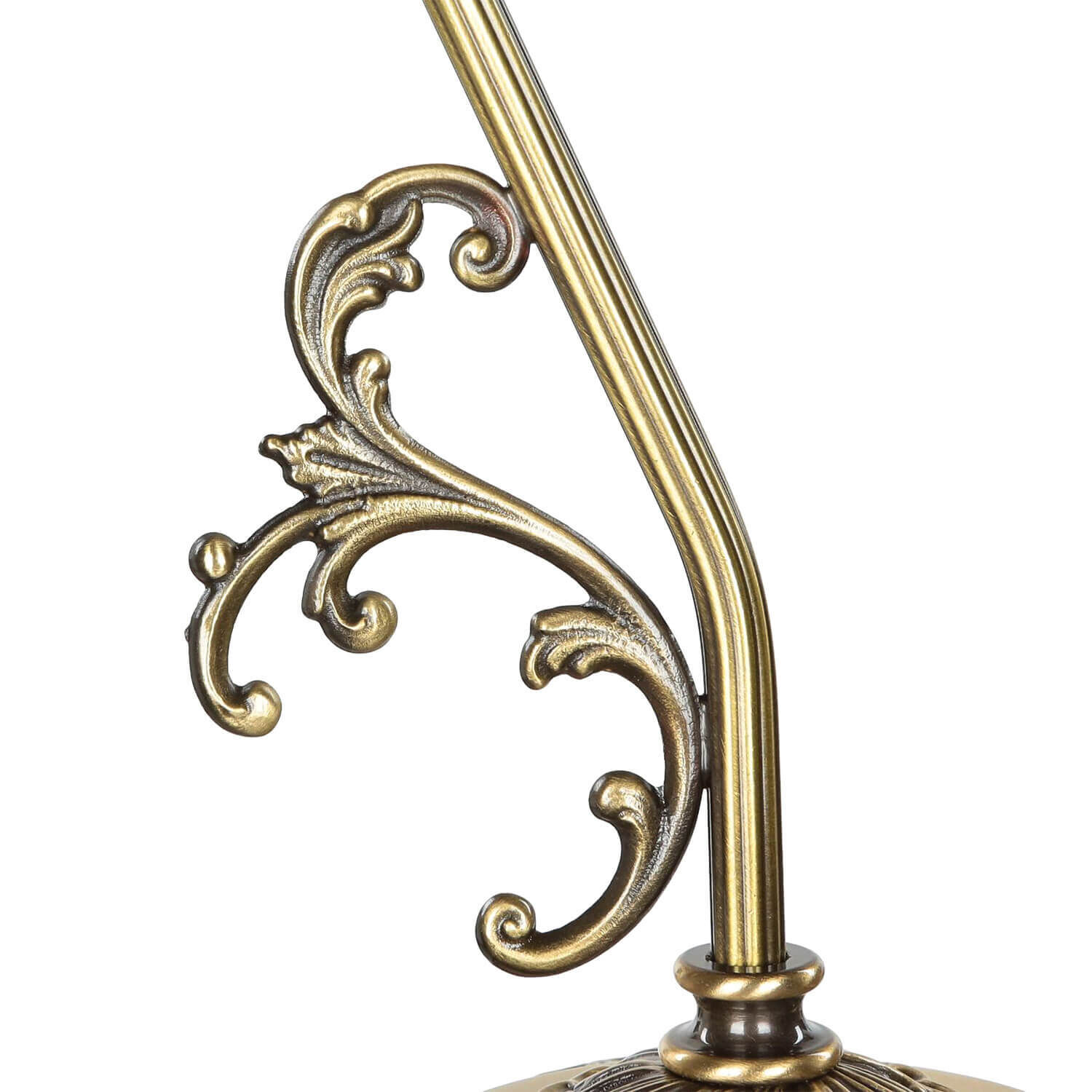 Lampe de chevet Beatrice Art Nouveau Lampe, Bronze