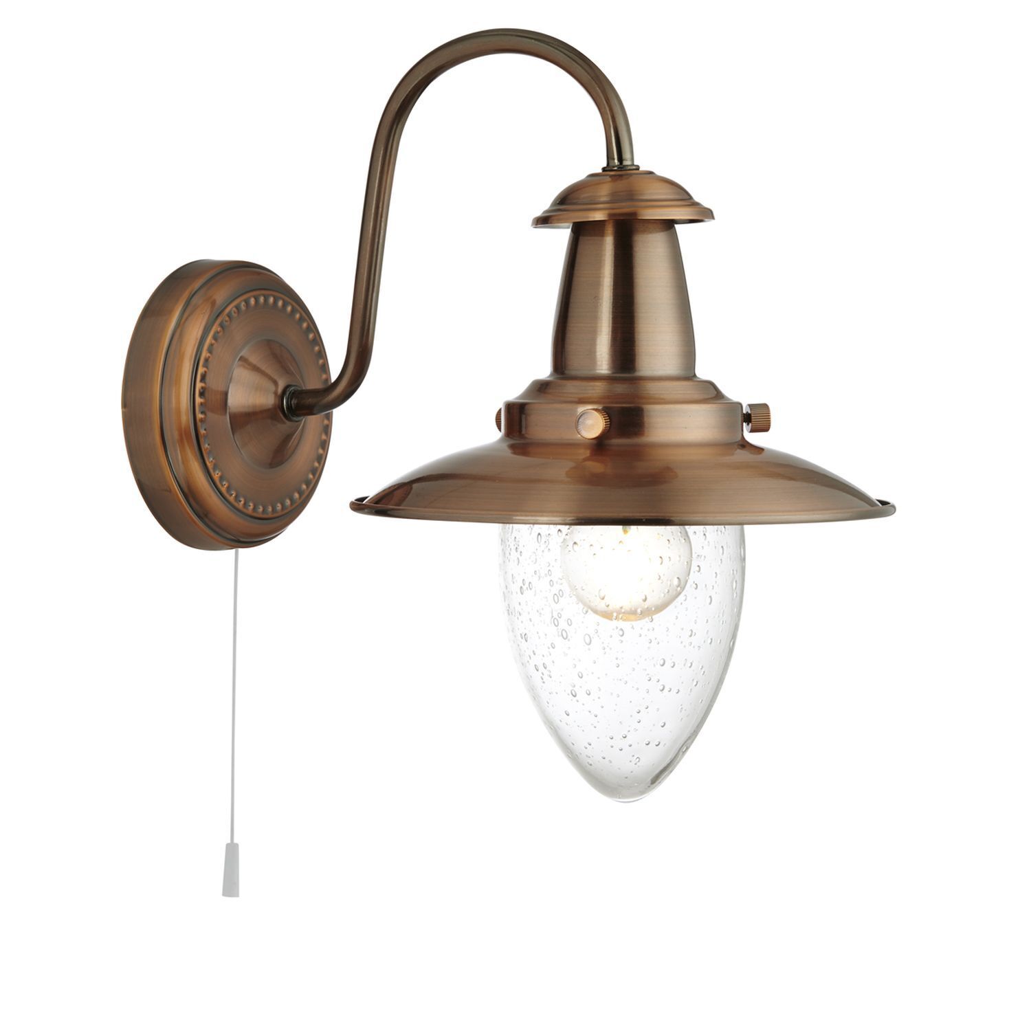 Wandleuchte maritim kupfer-farben Bronze, Leuchte, Zimmer, Duscharmatur, Lampe