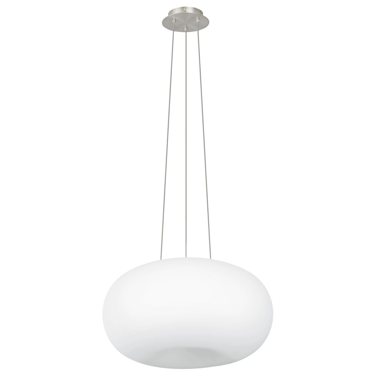 Extraordinaire lampe à suspendre Optica Blanc Ø44,5cm 2-Flmg