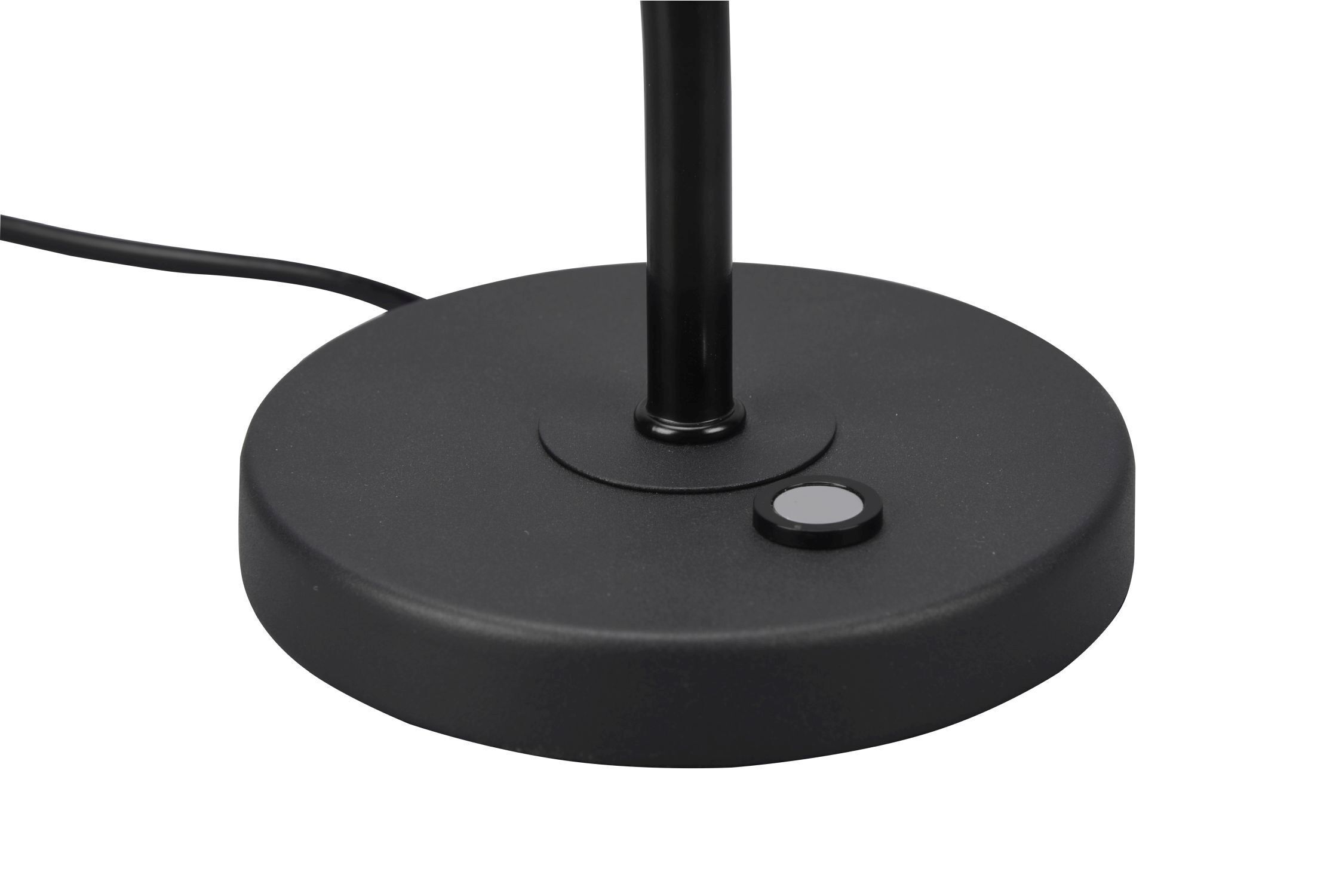 Lampe de table LED noire Touch Dimmer métal 4 W 35 cm