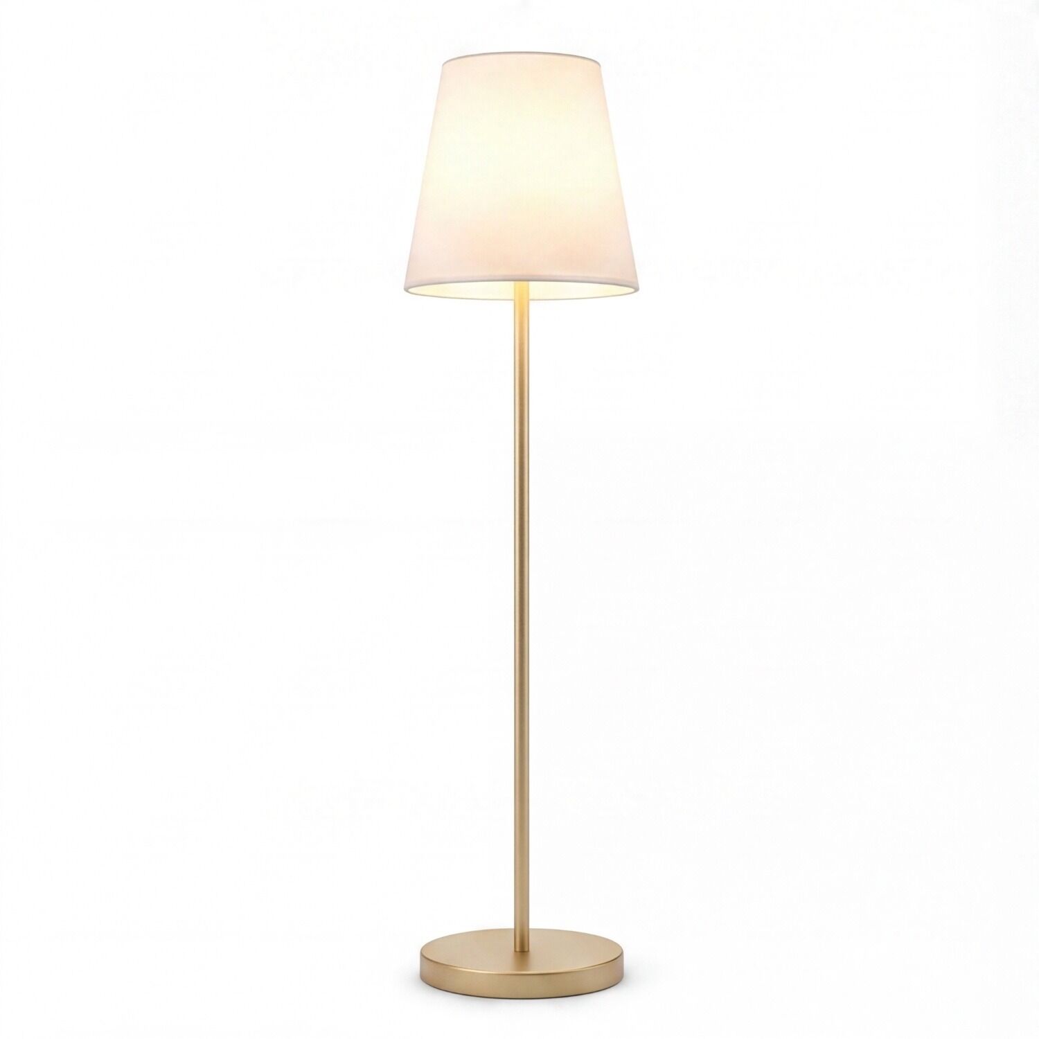 126686-stehlampe-aussen-led-e27-ip65-farbwechsel-3000-6500-k-kabel-stecker-1772-cm-in-messing-weiss-dekorativ-modern-wegeleuchte-terrassenlampe-3 Tischlampe, Stehlampe, Goldfarben, Stoffschirm, Rundfuß