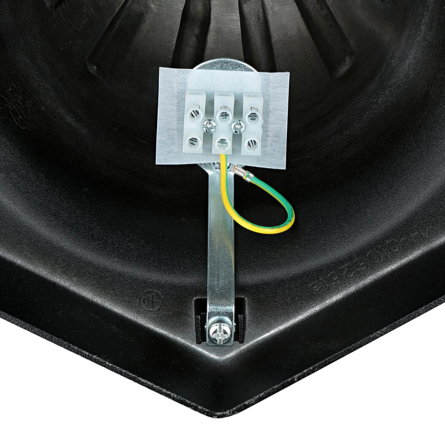 Candélabre Noir 227cm de haut Rustique LEADWORTH