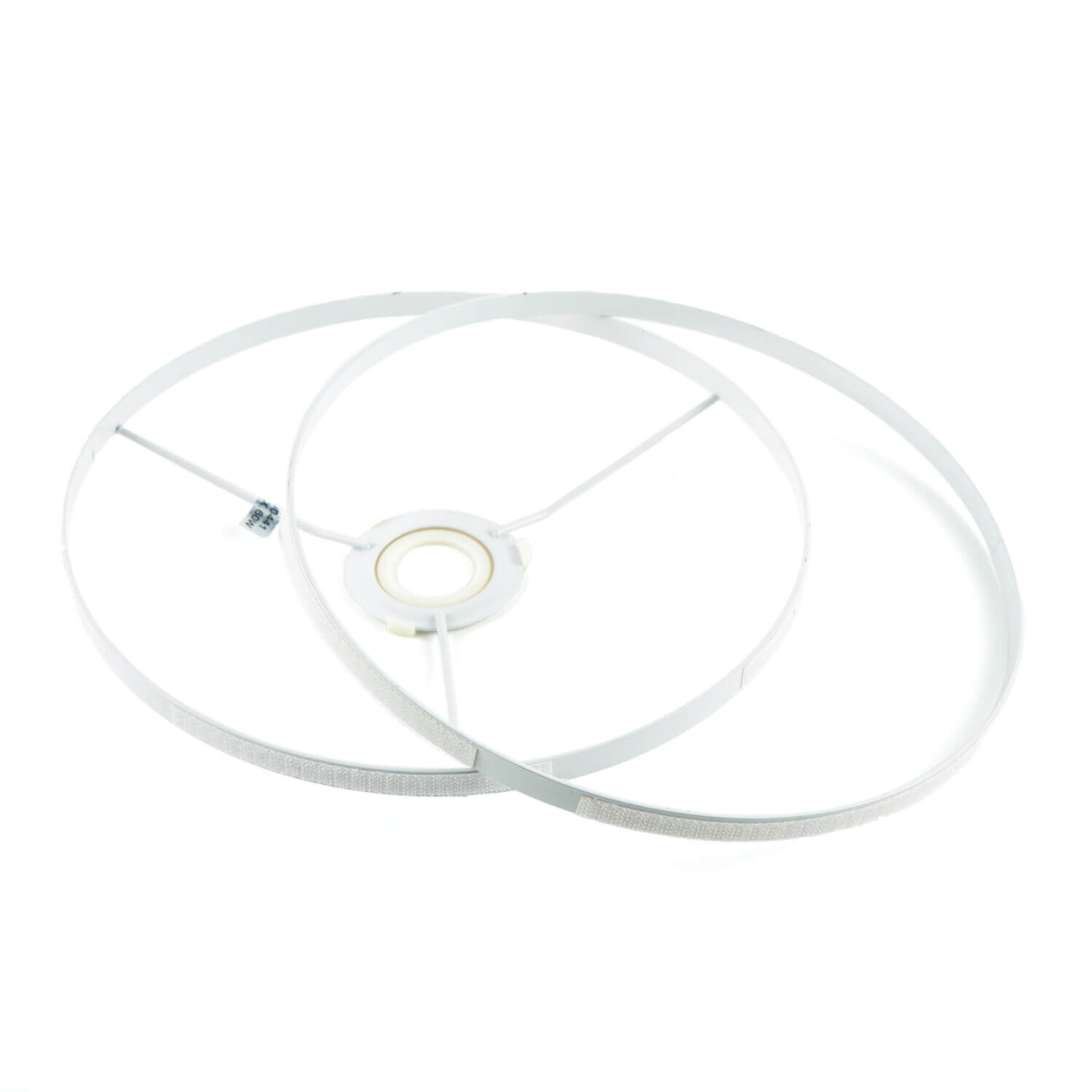 Abat-jour avec velcro Tissu Gris pour E27 E14 Reifen