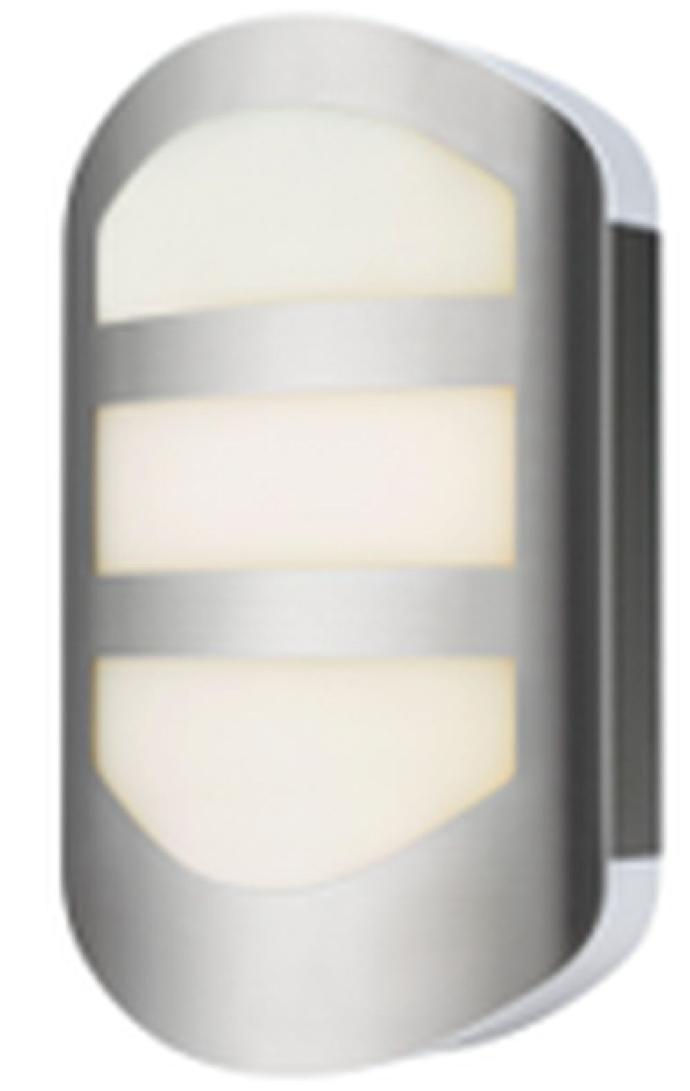 Lampe d'extérieur LED acier inoxydable 28 cm de haut IP44 3000 K