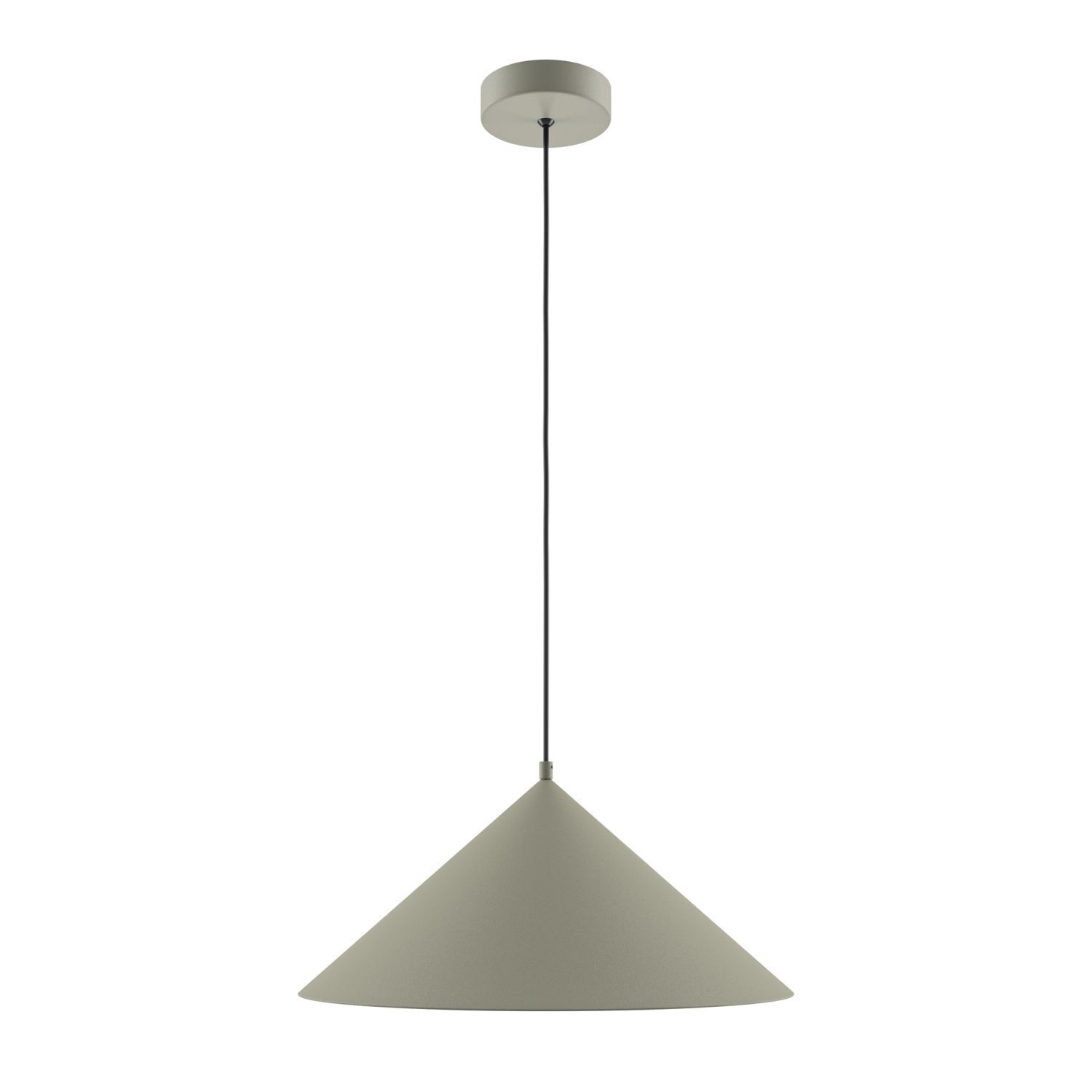 Suspension métal E27 Ø 35 cm rond H : max. 318 cm
