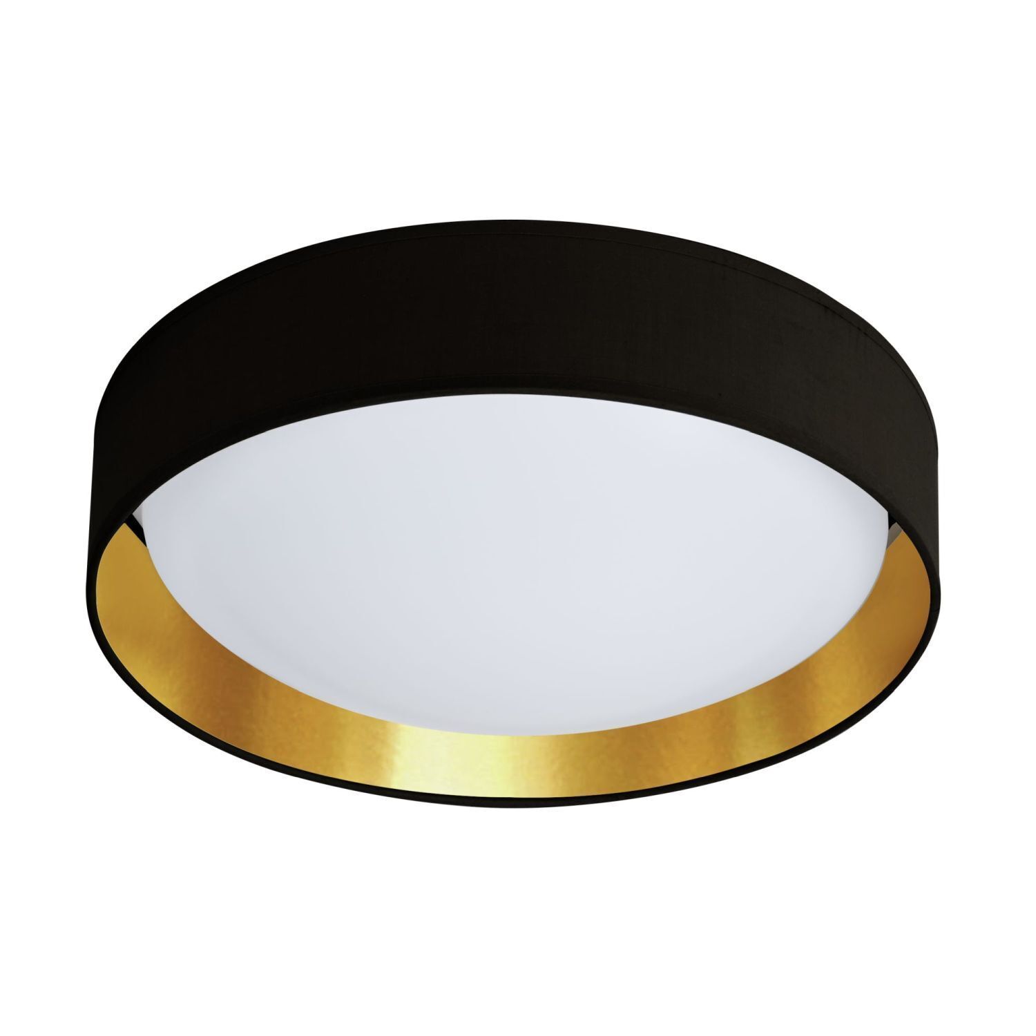 Lampe de plafonnier LED de style Ø37 cm 3000 K en noir or