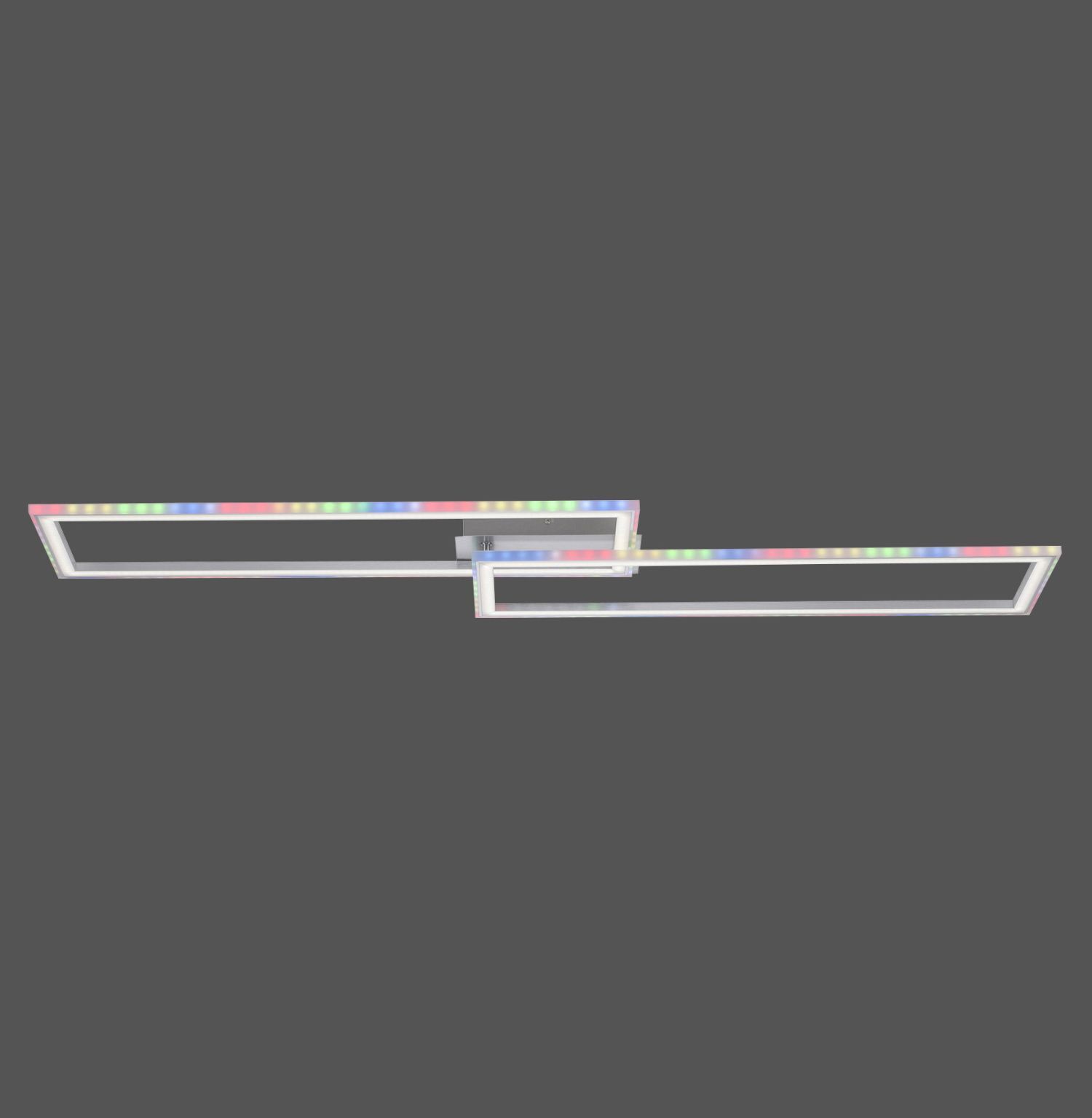 Lampe de plafonnier LED Rainbow RGB dimmable 5000 lm L:121 cm Ablage