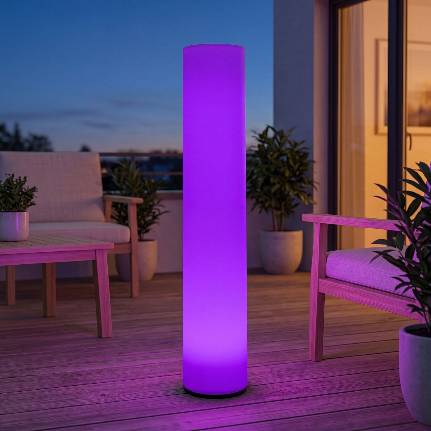 126639-led-lichtsaeule-rgb-outdoor-dimmbar-fernbedienung-weiss-100-cm-ip65-tragbar-mit-akku-aussenleuchte-garten-stehlampe-terrasse-1 Lampfut, LED-Lampe, Außenbereich, RGB-Licht, Tischlampe