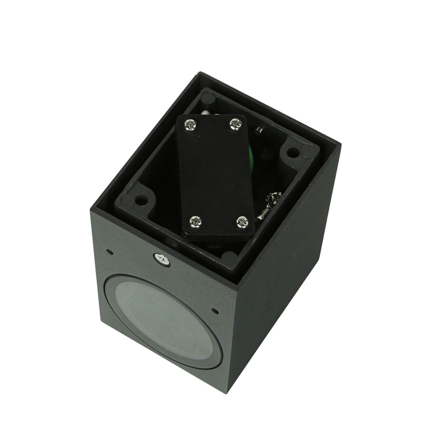 Applique compacte pour l'extérieur Anthracite GU10 AALBORG